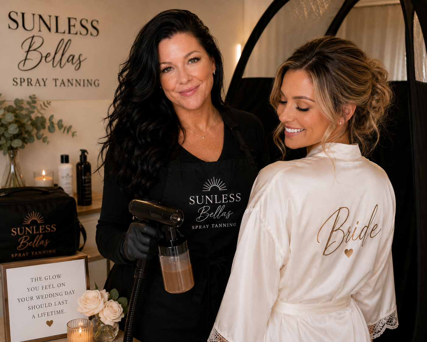 Brides-to-Be: What to Expect at Your Bridal Spray Tan Trial & Final Appointment