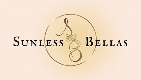 Sunless Bellas Name and Logo