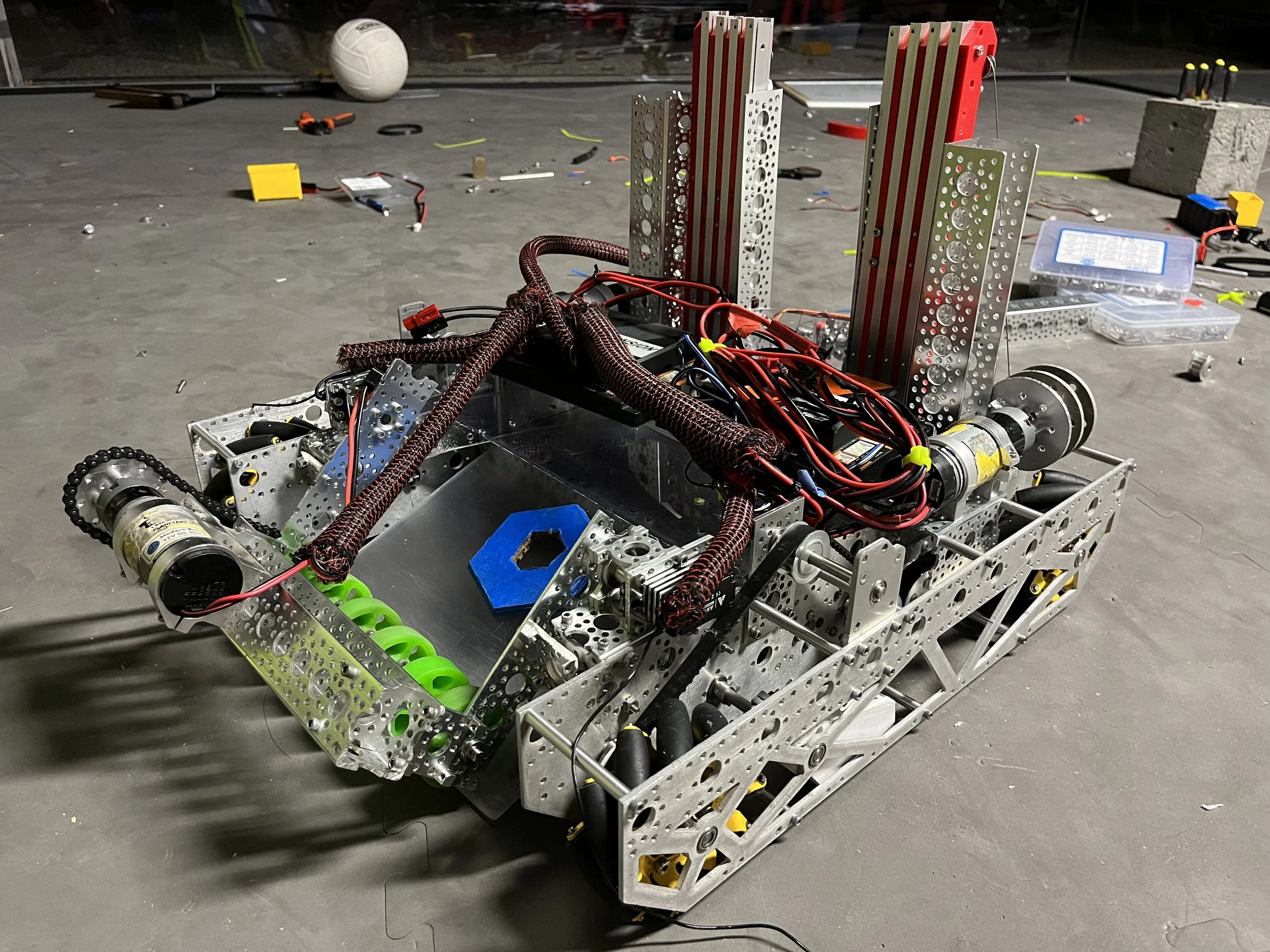 Initial prototype robot
