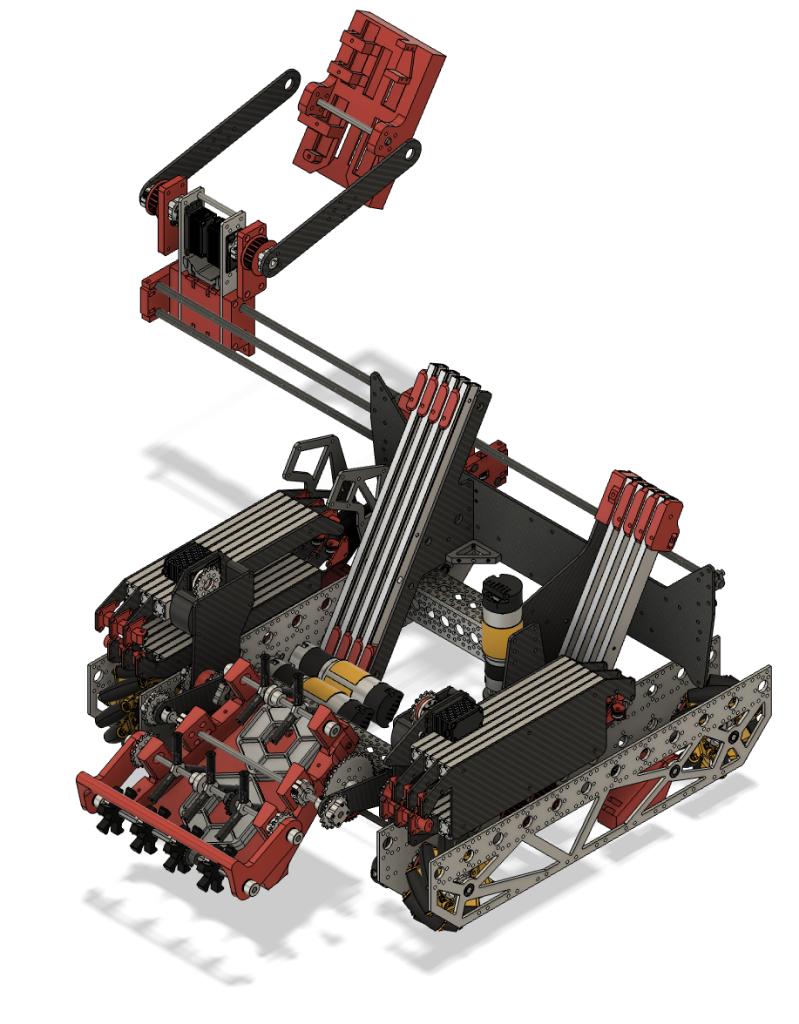 CAD of the differential lift in action