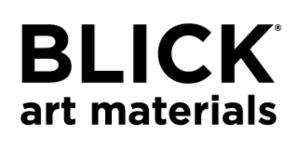 Blick Art Materials logo with black text on a white background.