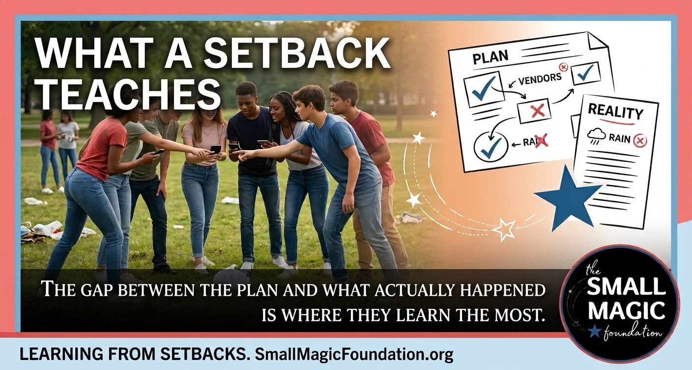 What A SETBACK TEACHES