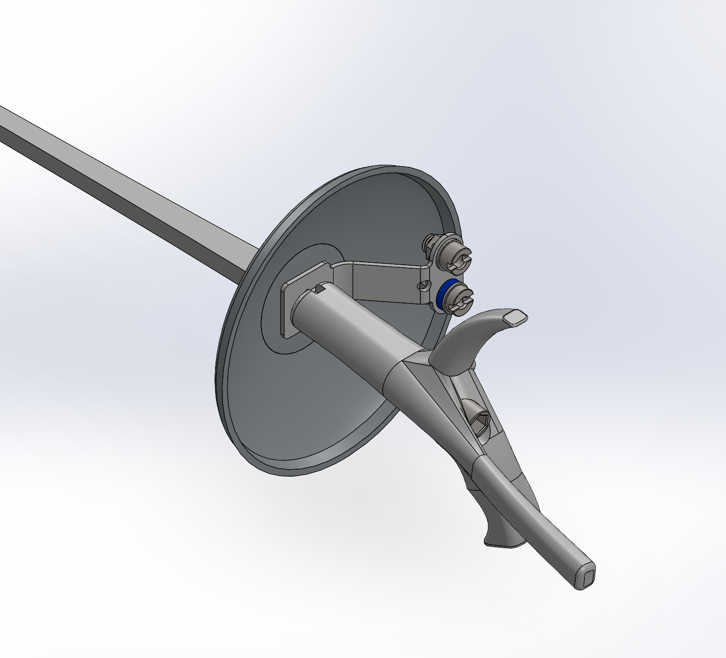 Fencing Foil CAD