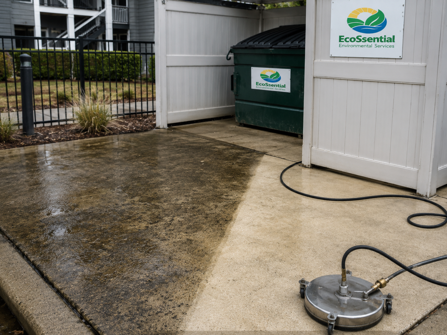 Dumpster Pad Sanitation