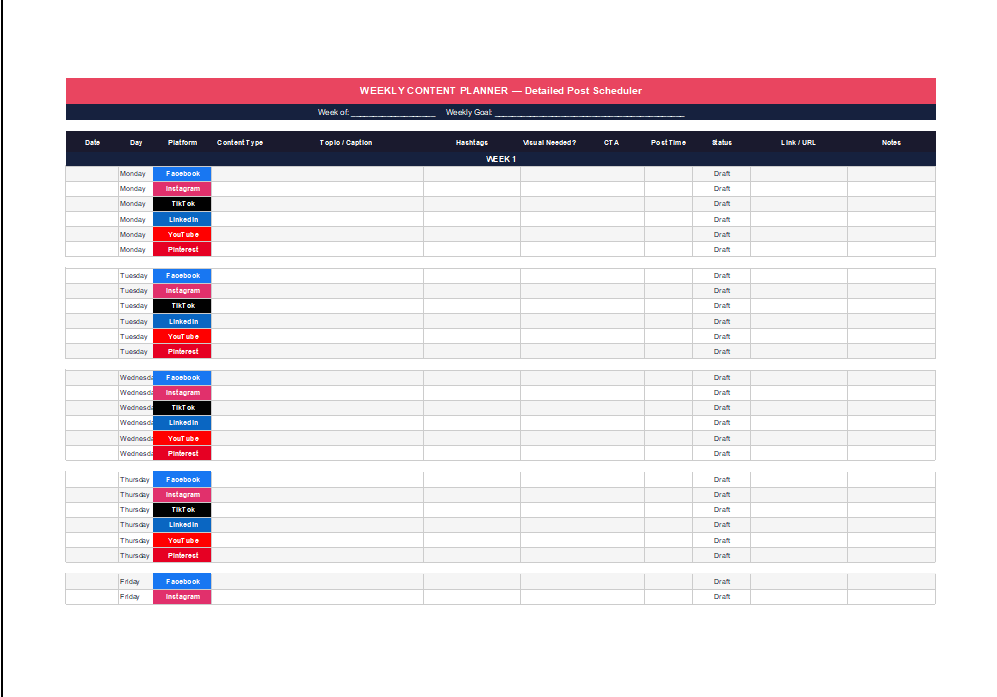 Content Planner - NPL Industries