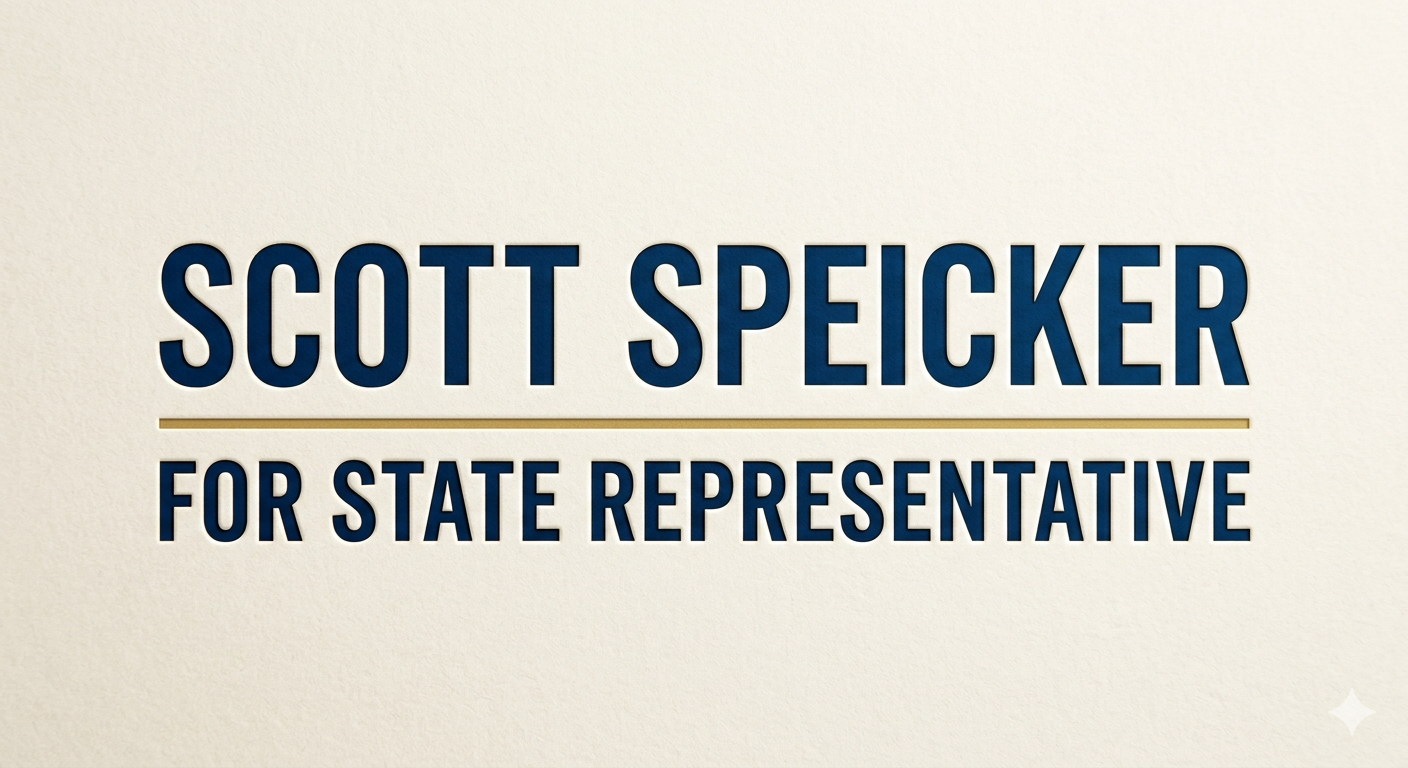 Scott Speicker for State Representative 
