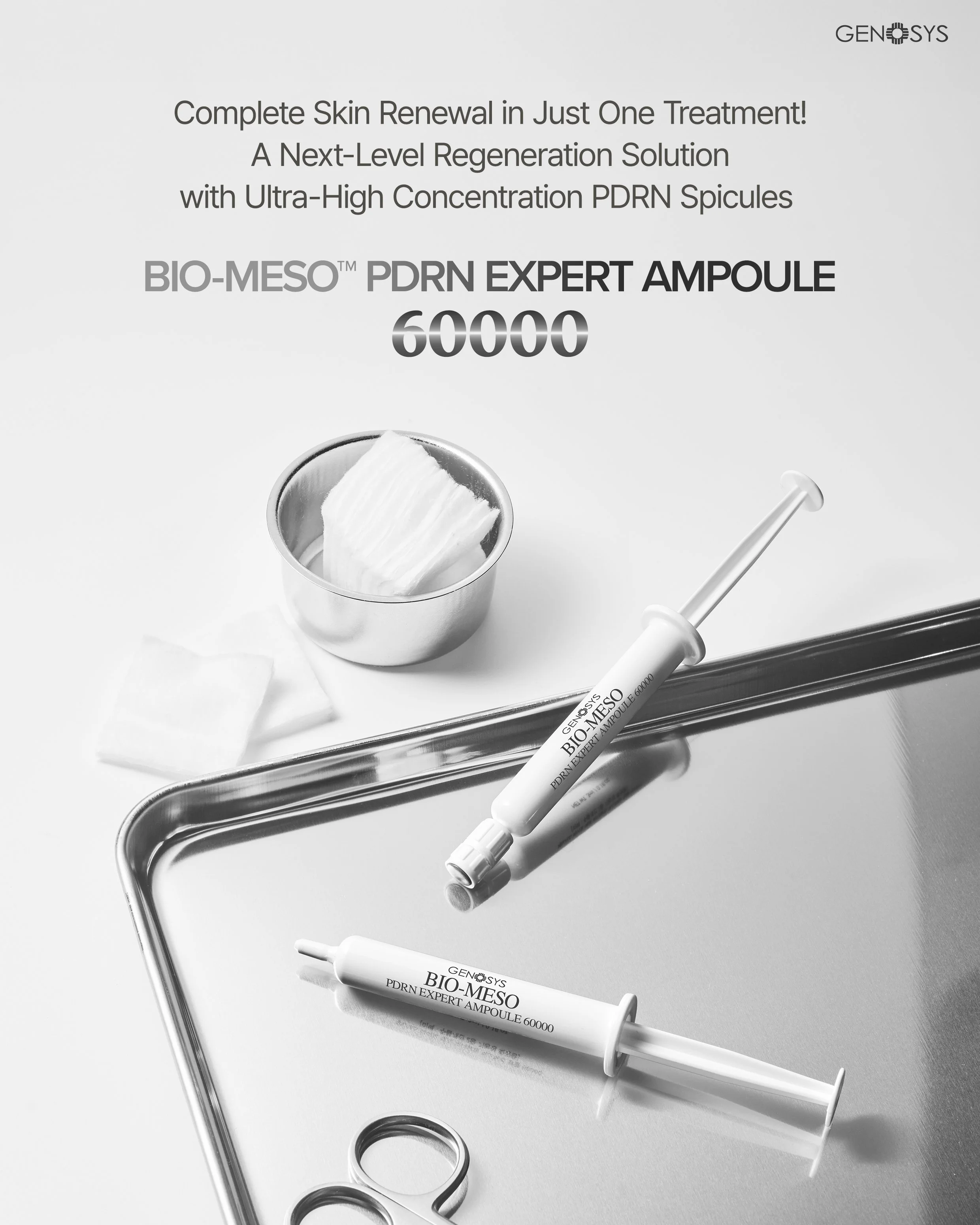 ✨ NEW TREATMENT ALERT &ndash; GENOSYS BIO-MESO PDRN ✨

I'm so excited to now be offering **GENOSYS BIO-MESO PDRN** &ndash; an innovative Korean skin rejuvenation treatment that's taking the aesthetics world by storm! 💙

You may have heard about the 