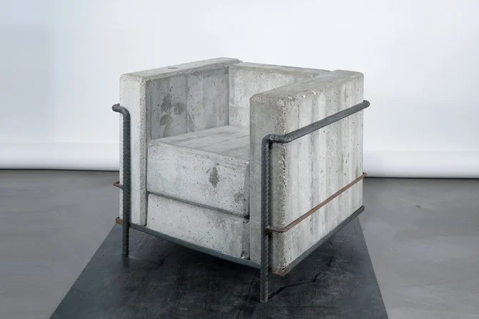Brutalist Chair for a Brutalist Design Philosophy Signature Scent Design Studio moodboard