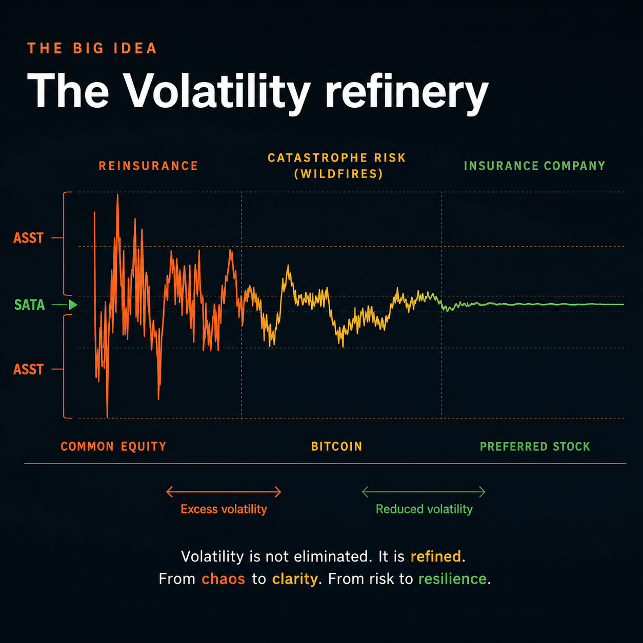 Volatility Refinery: BTC Capital Markets and Insurance Markets