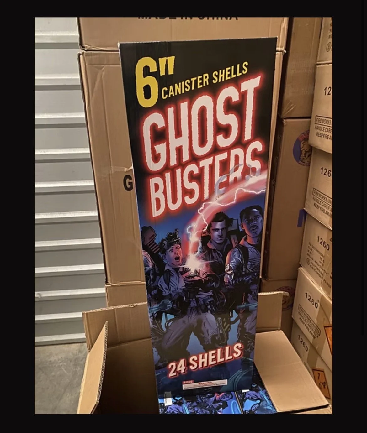 BOGO 6" SALUTE GHOSTBUSTER  24PK SHELLS