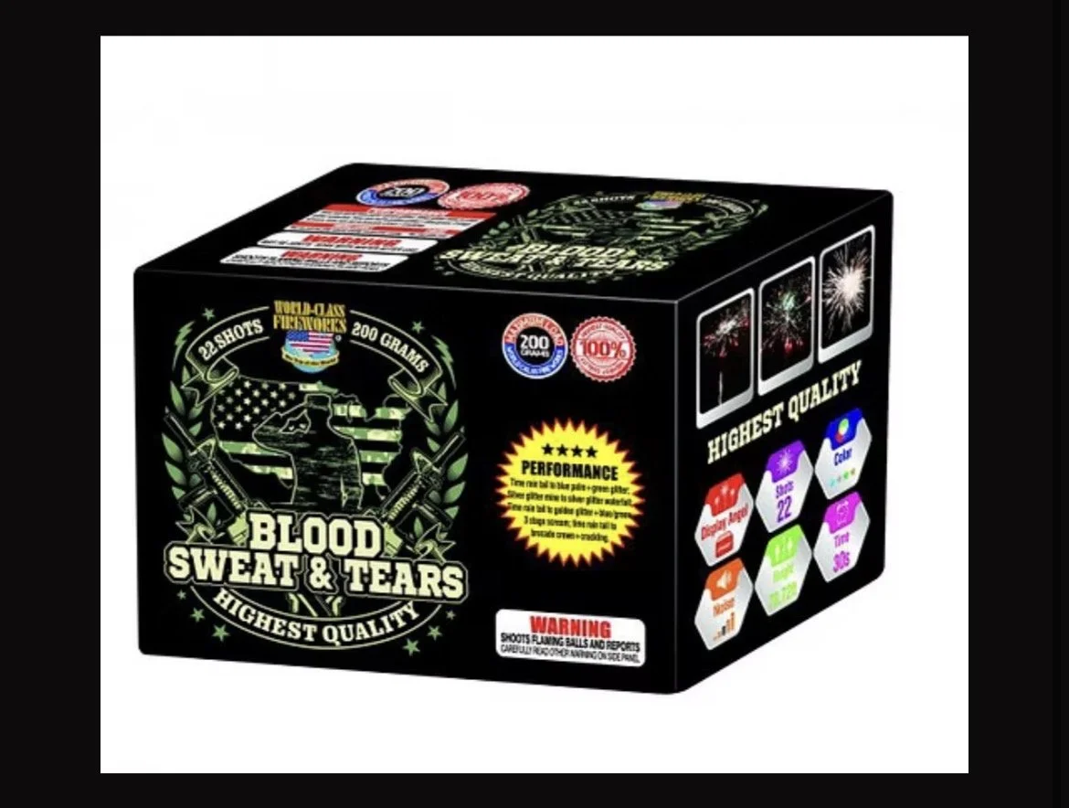 BOGO BLOOD SWEAT AND TEARS 22 SHOTS
