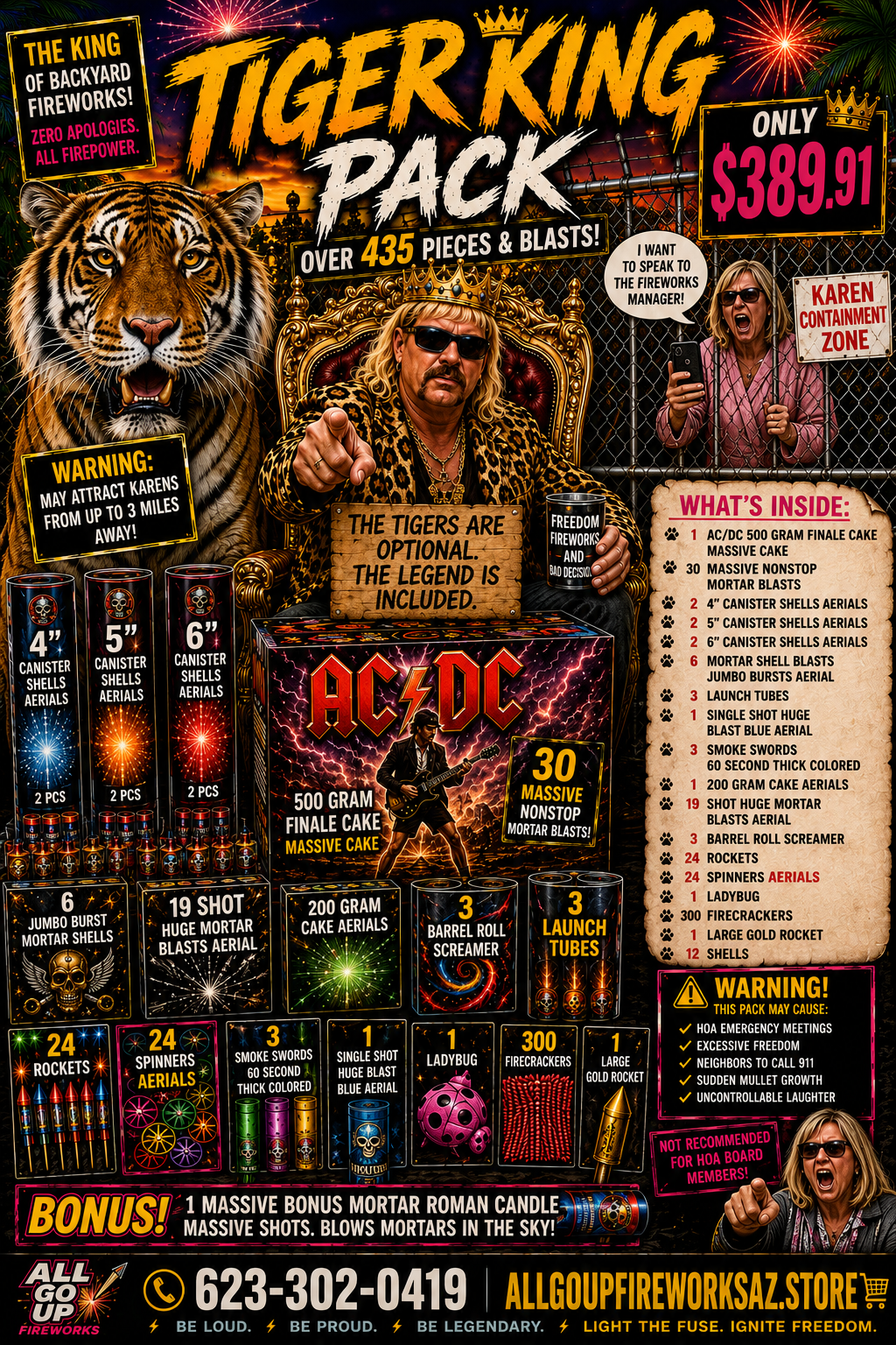 THE TIGER KING PACK