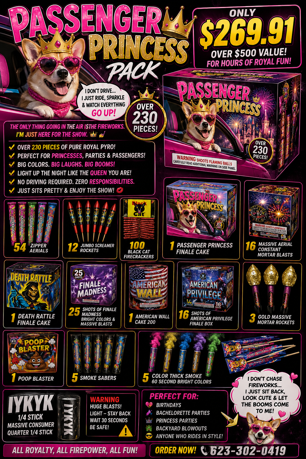 PASSENGER PRINCESS PACK
