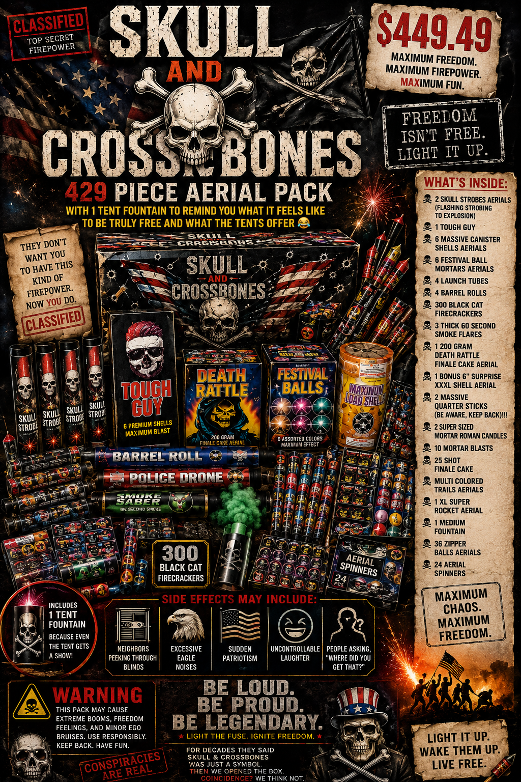 SKULLS & CROSSBONES PACK
