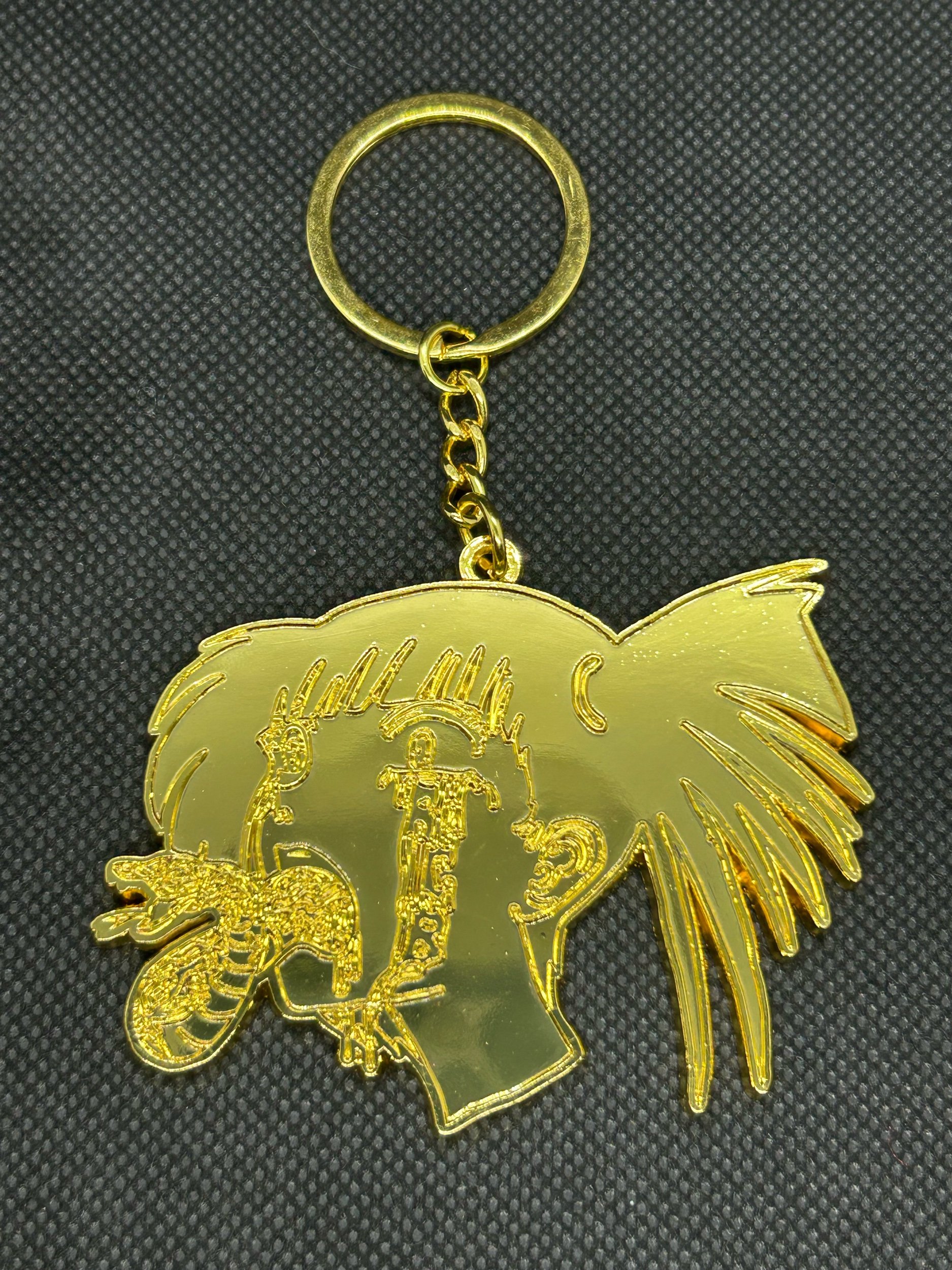 RCB Keychain Gold RARE