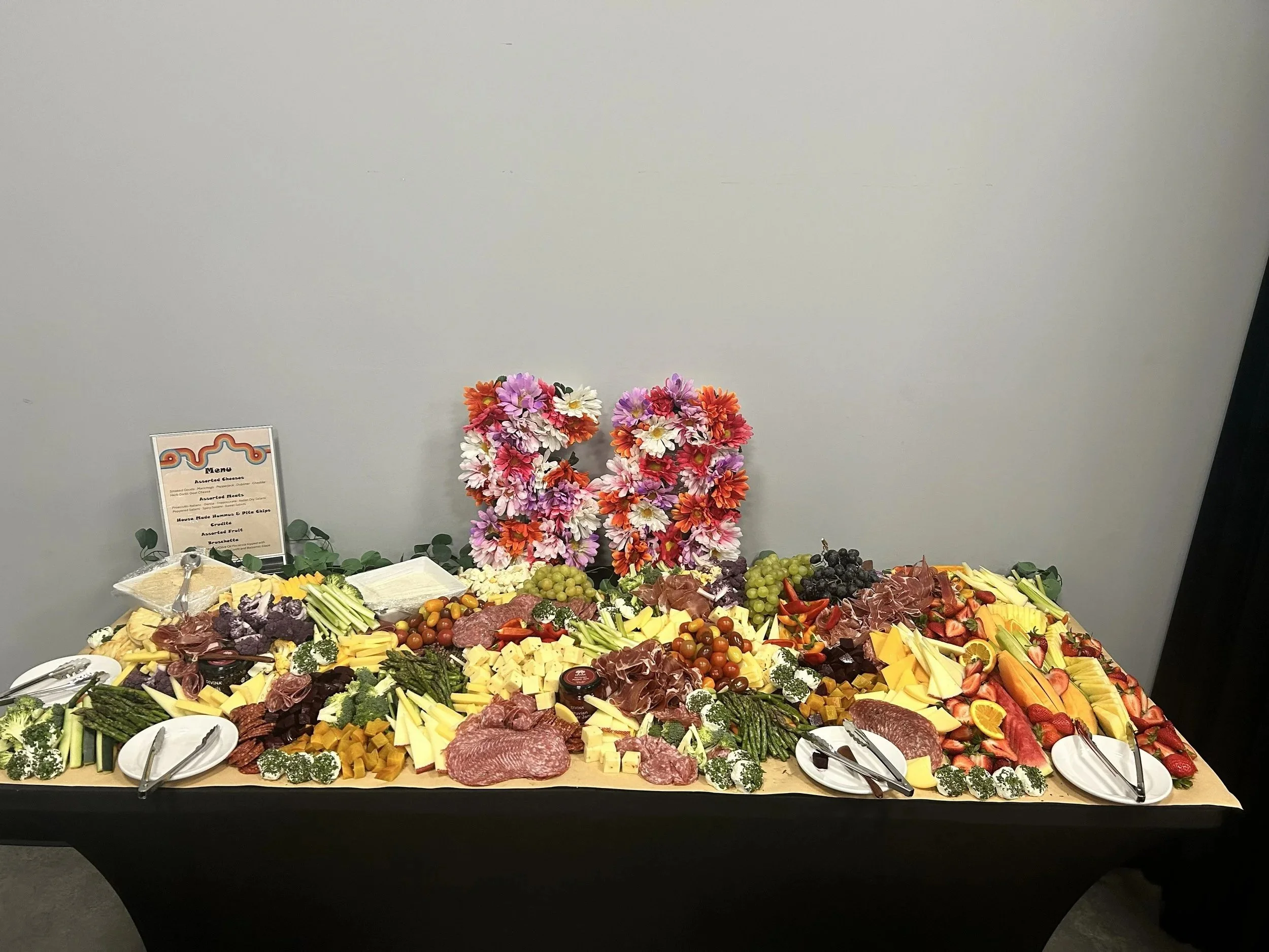 Custom 6ft Flat lay w/ special add-on and extra portions