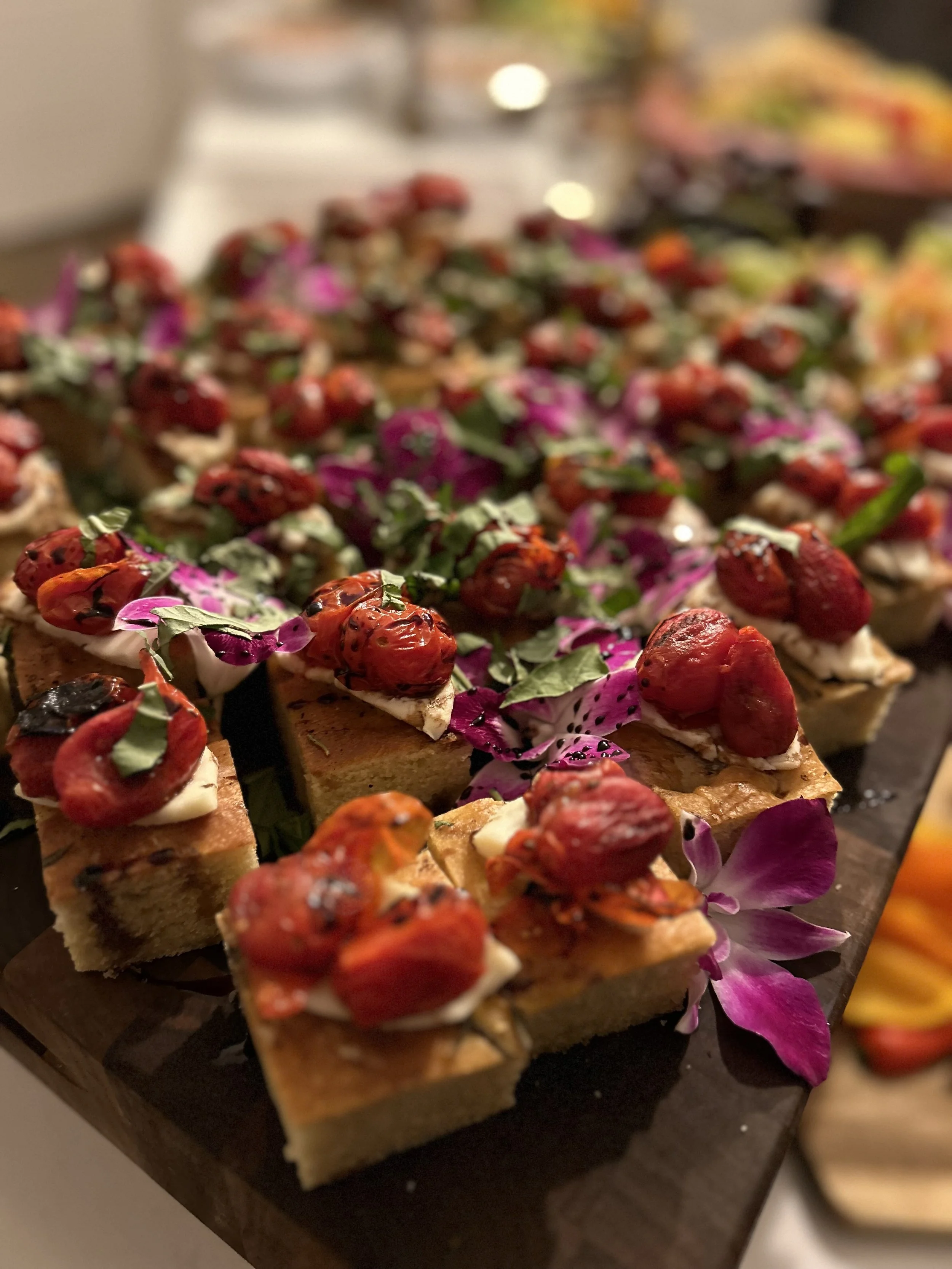 Bruschetta topped w/ Tomato Confit