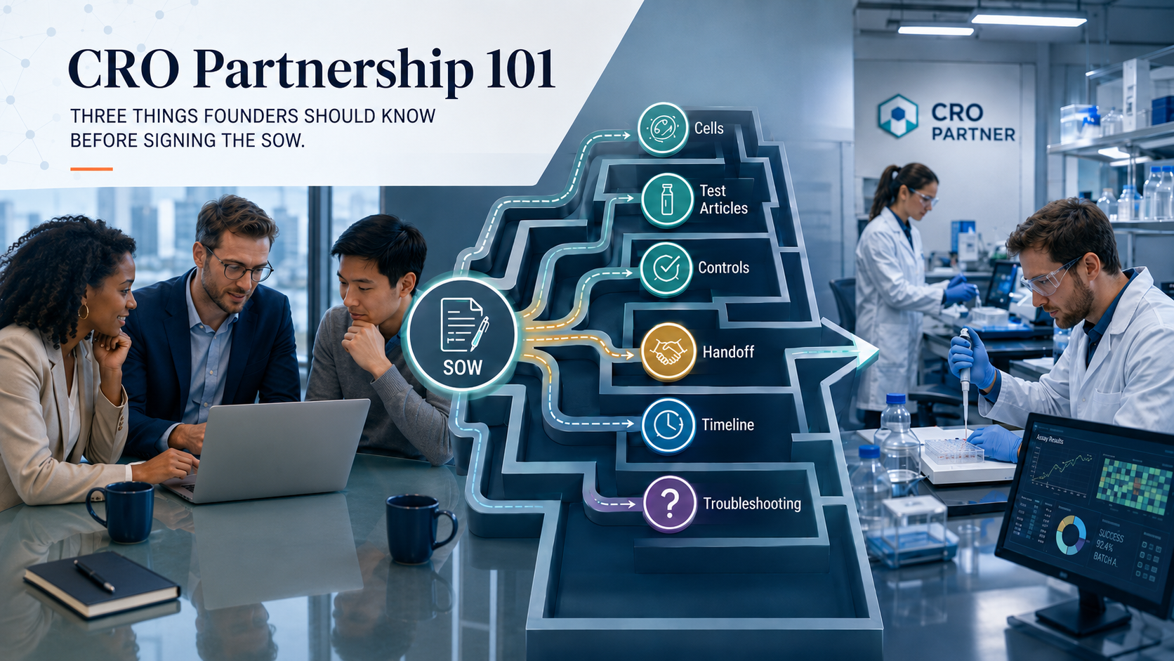 CRO Partnership 101: Three Things Founders Should Know Before Signing the SOW