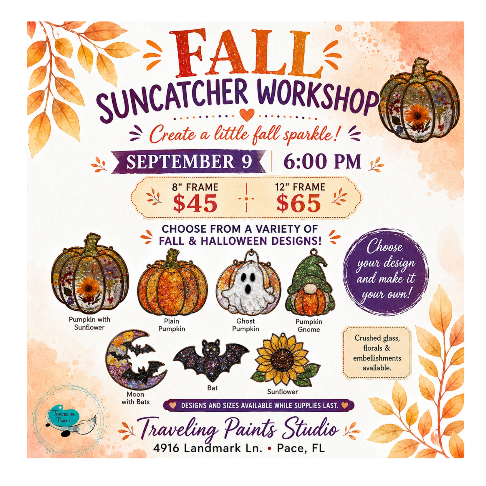 Fall Suncatchers Class