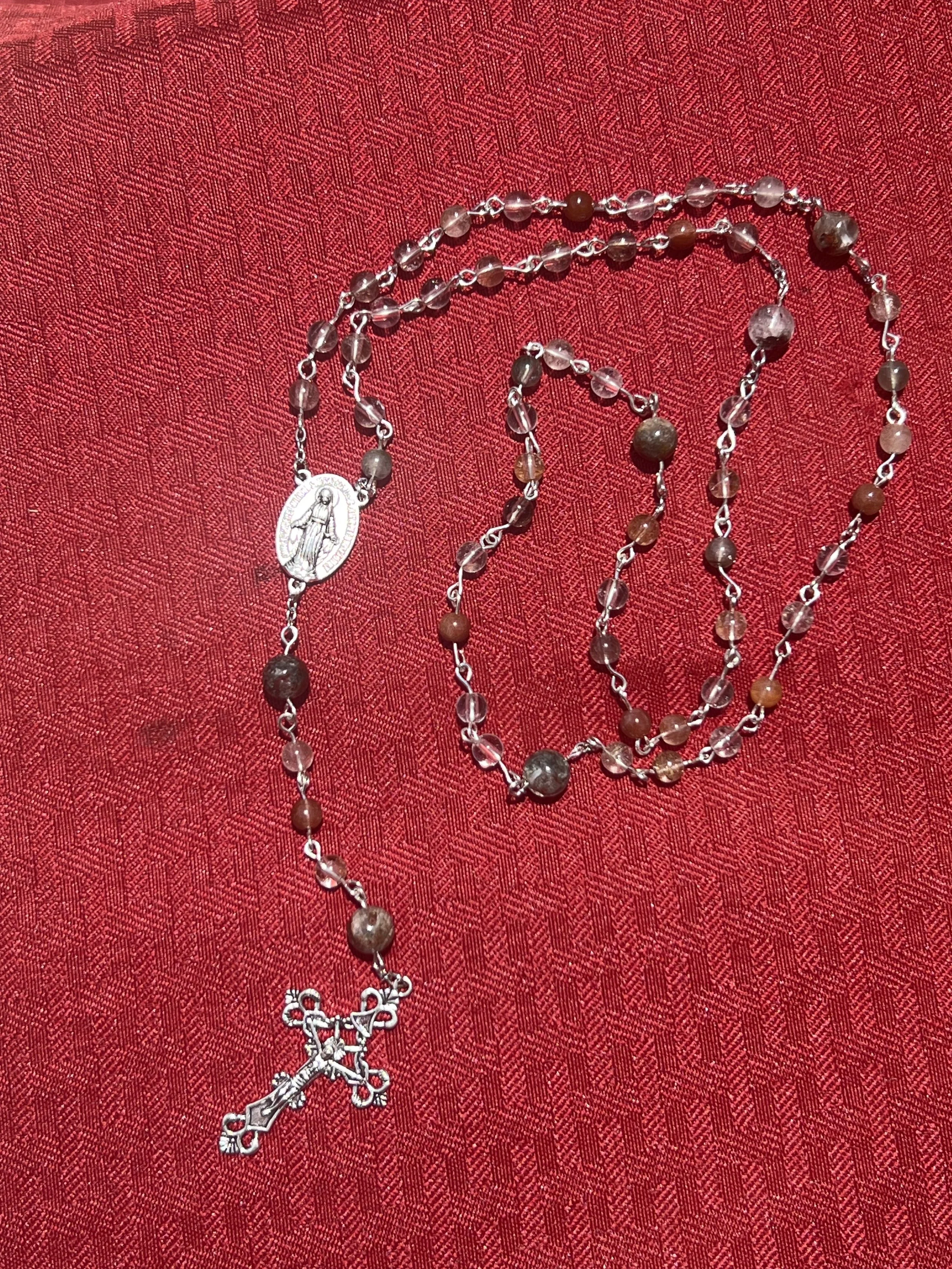 Garden Quartz Rosary