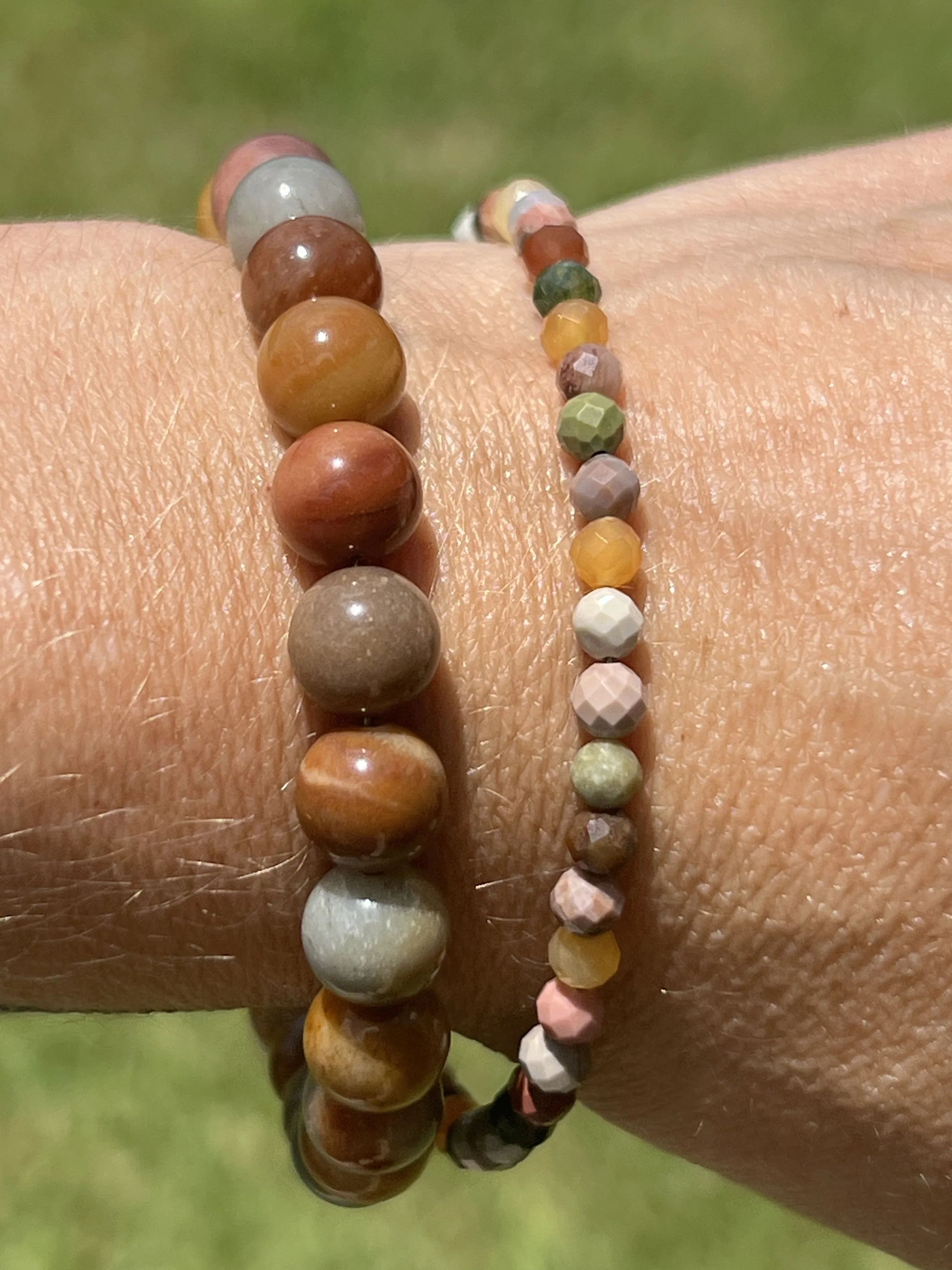 Alashan Agate Bracelet