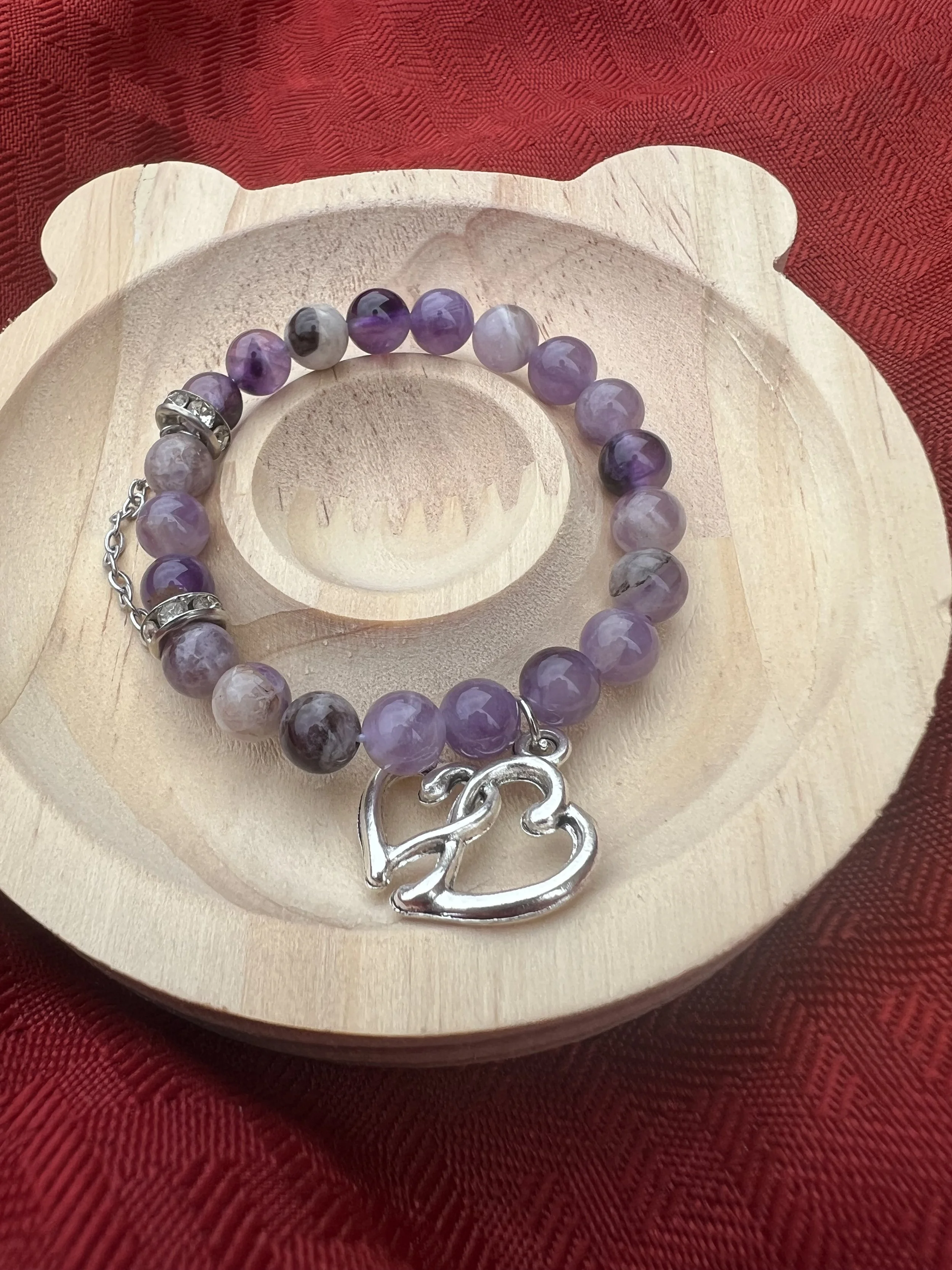 Dogtooth Amethyst Bracelet