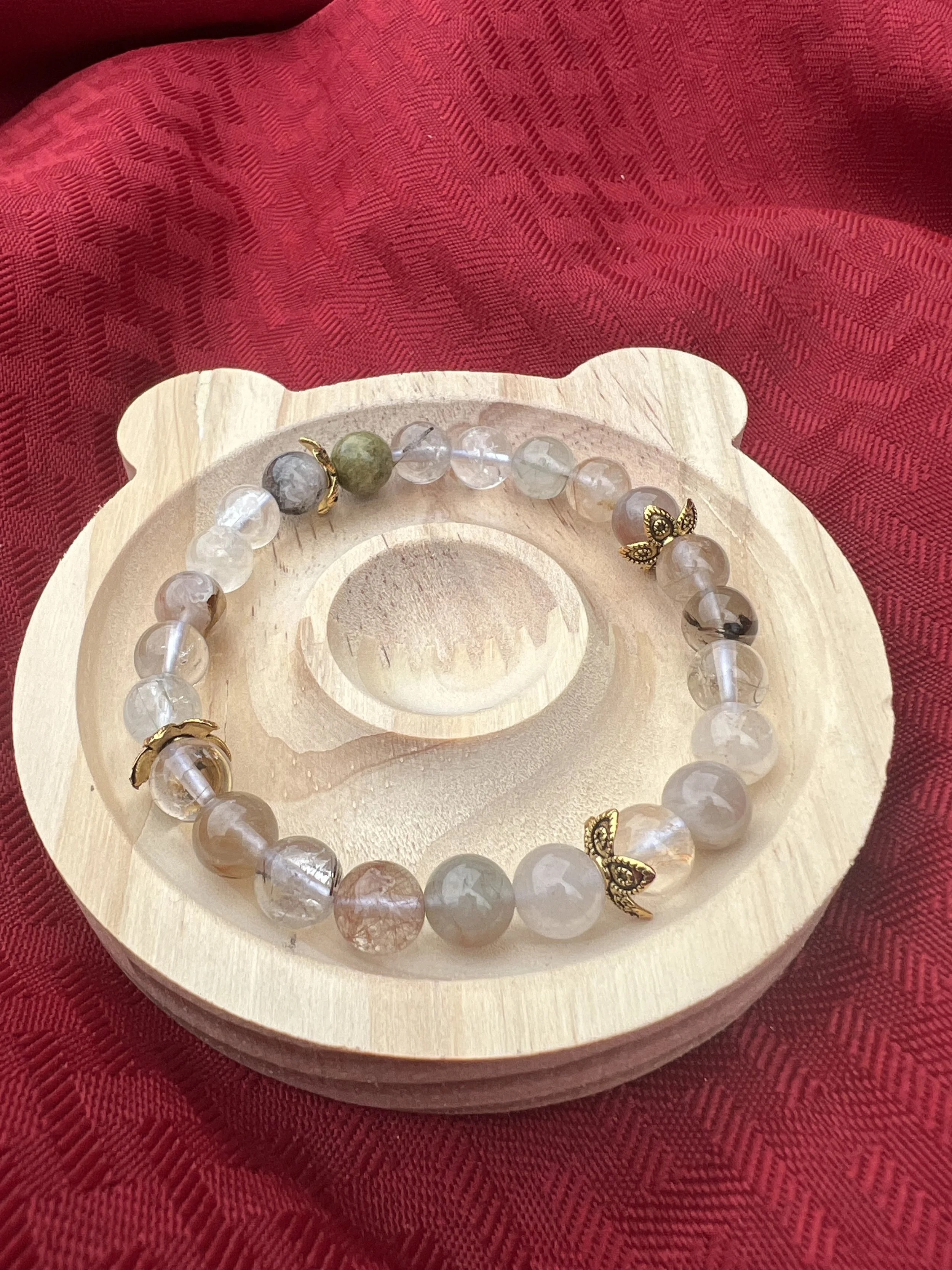 Rutilated Quartz Bracelet
