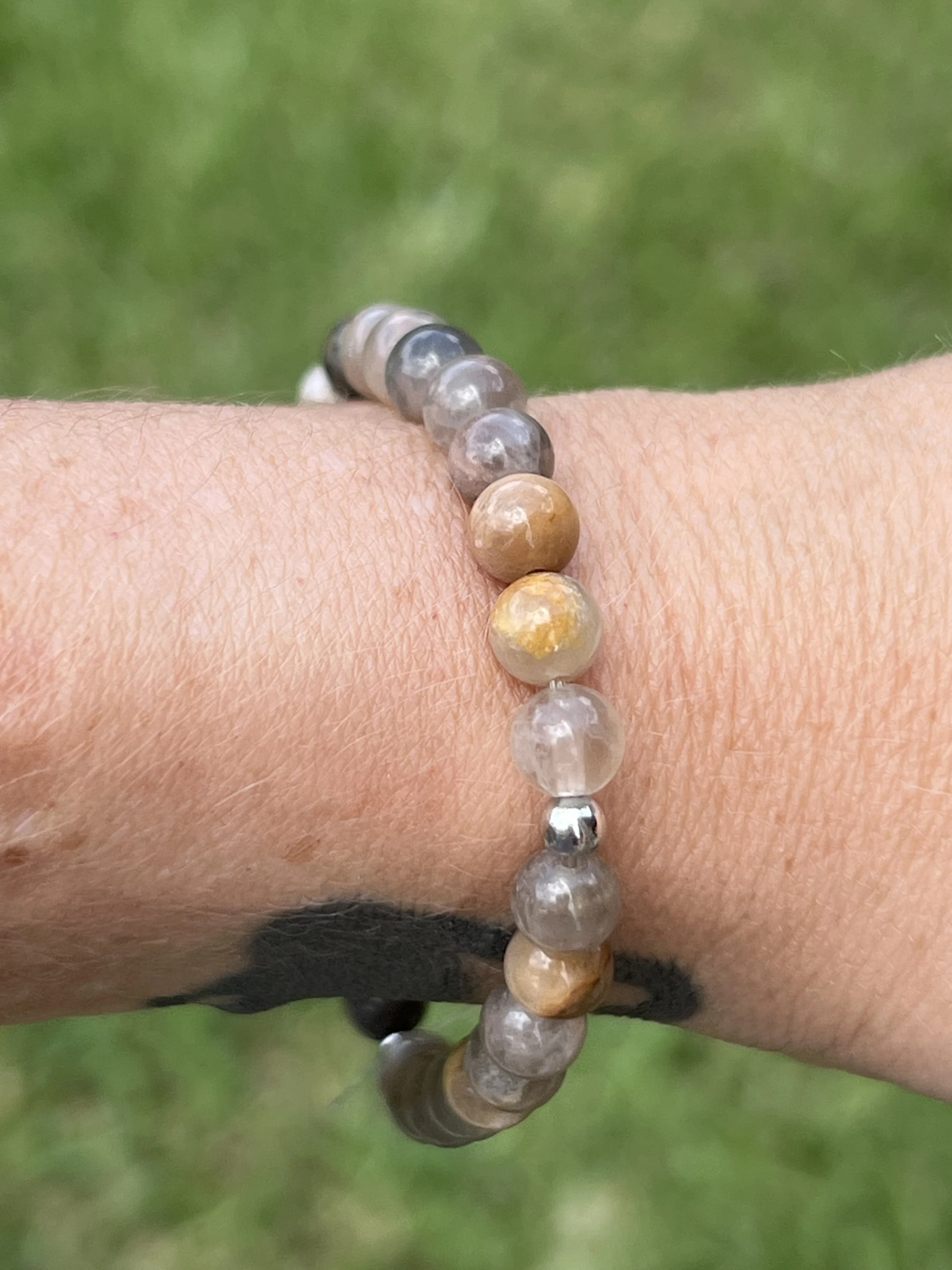 Black Moonstone Bracelet