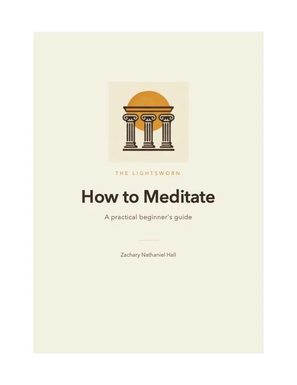 Meditation Guide + Yearly Habit Tracker Bundle