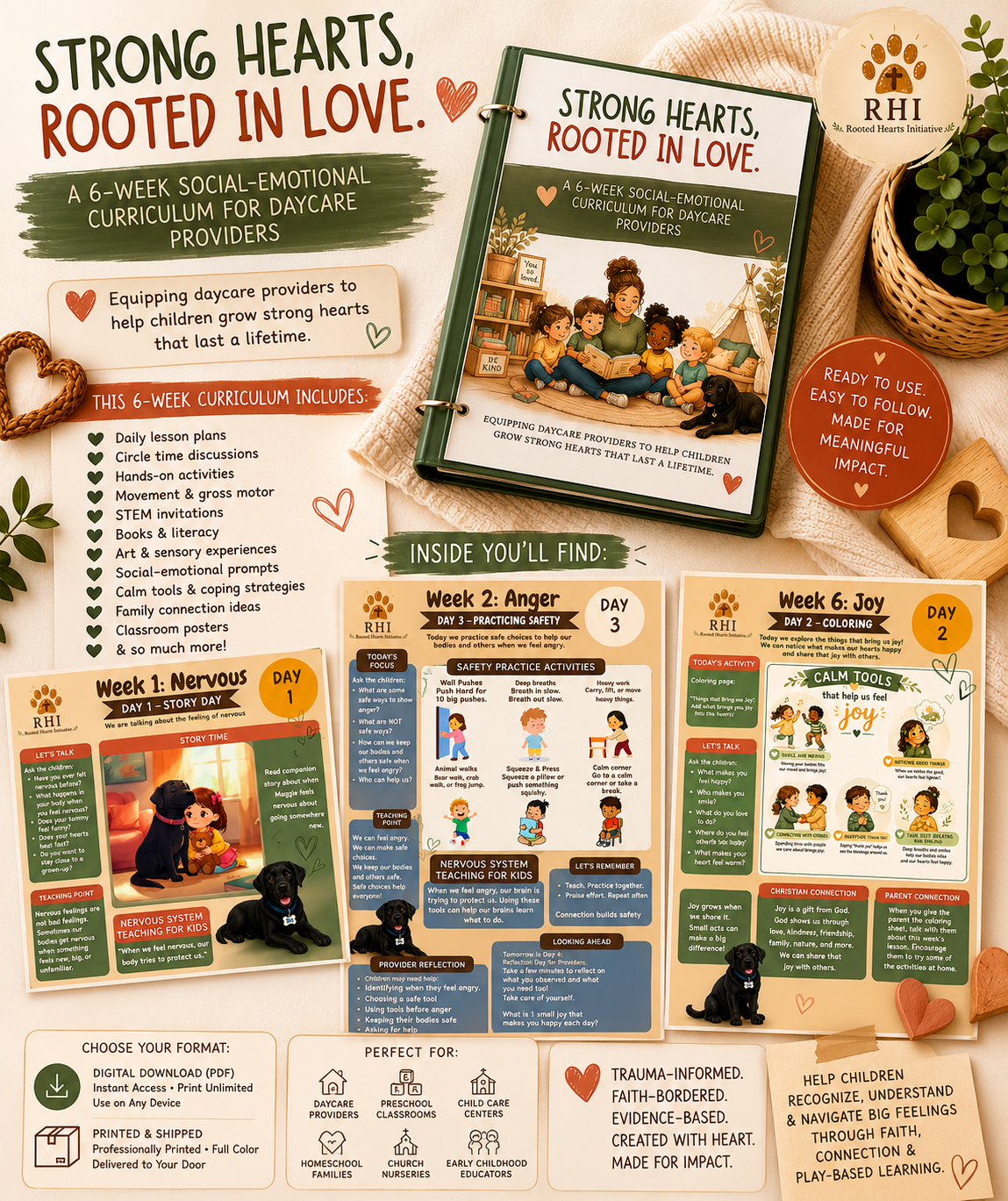 Daycare 6-Week Social-Emotional Learning Curriculum