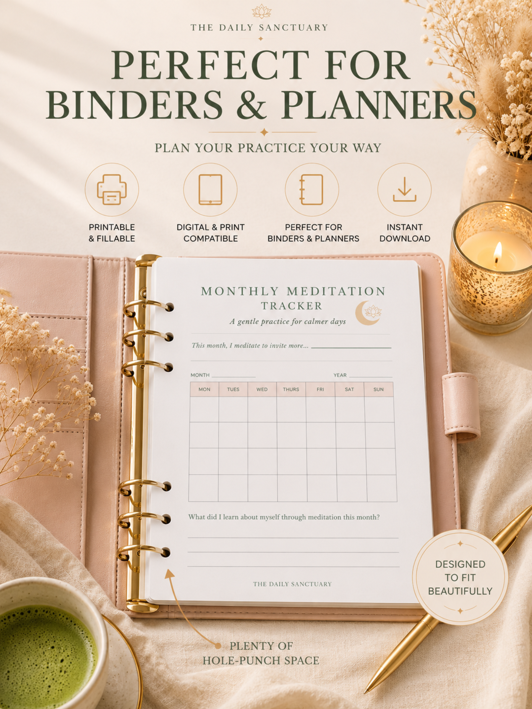 Perfect for Binders - Monthly Meditation Tracker.png