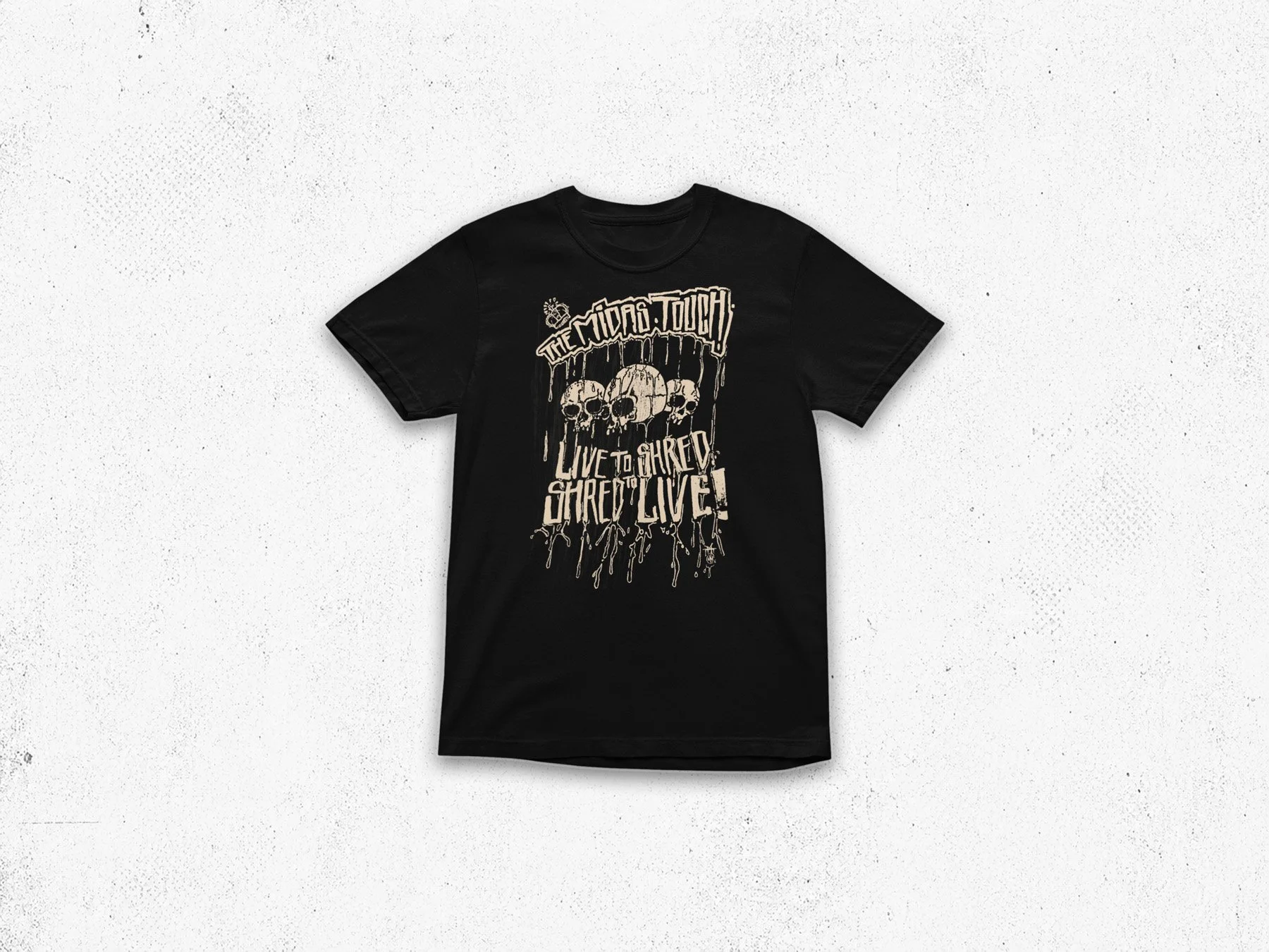 The Midas Touch | Live to Shred Vintage T-shirt