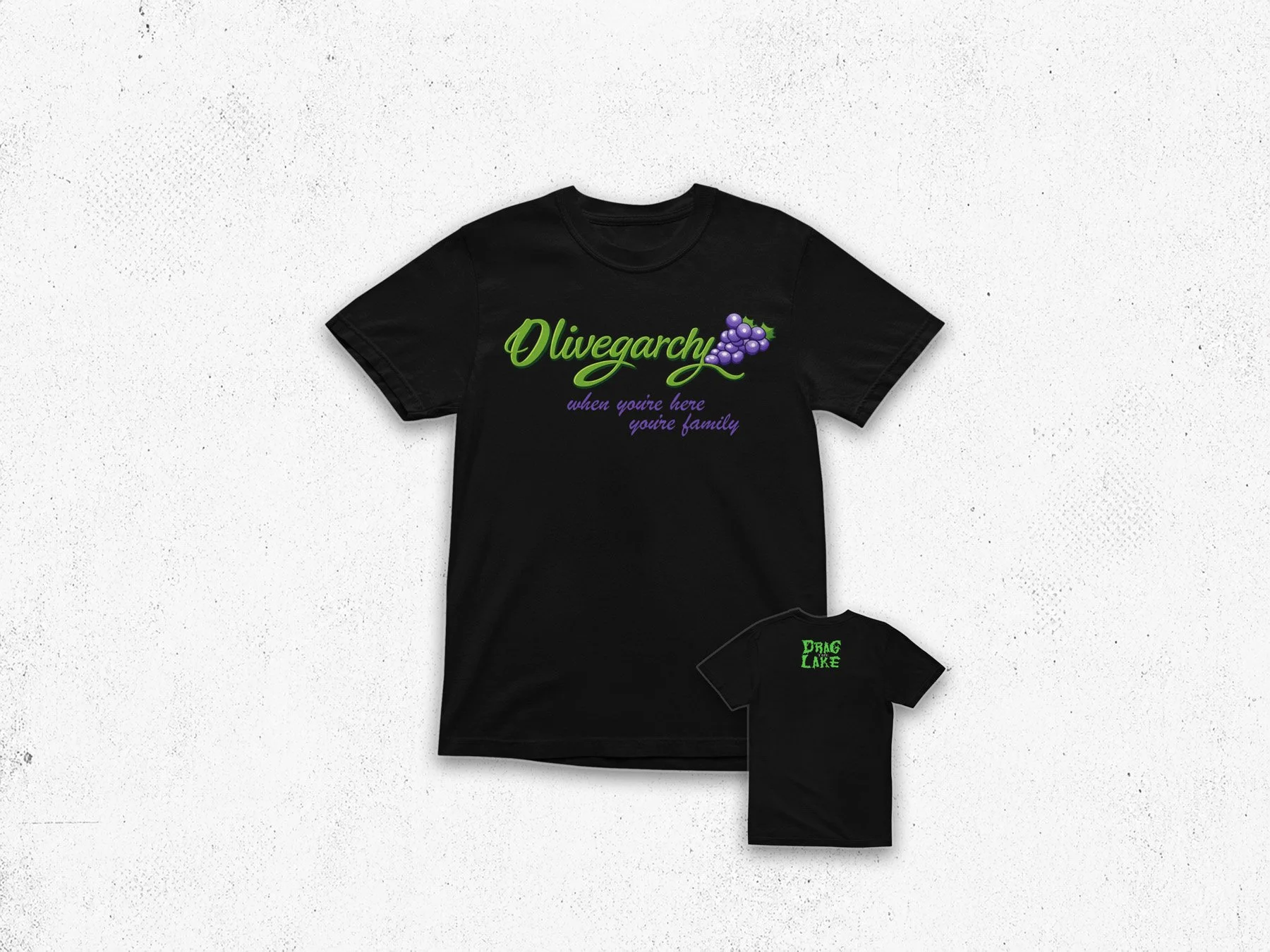 Drag The Lake | Olivegarchy T-shirt