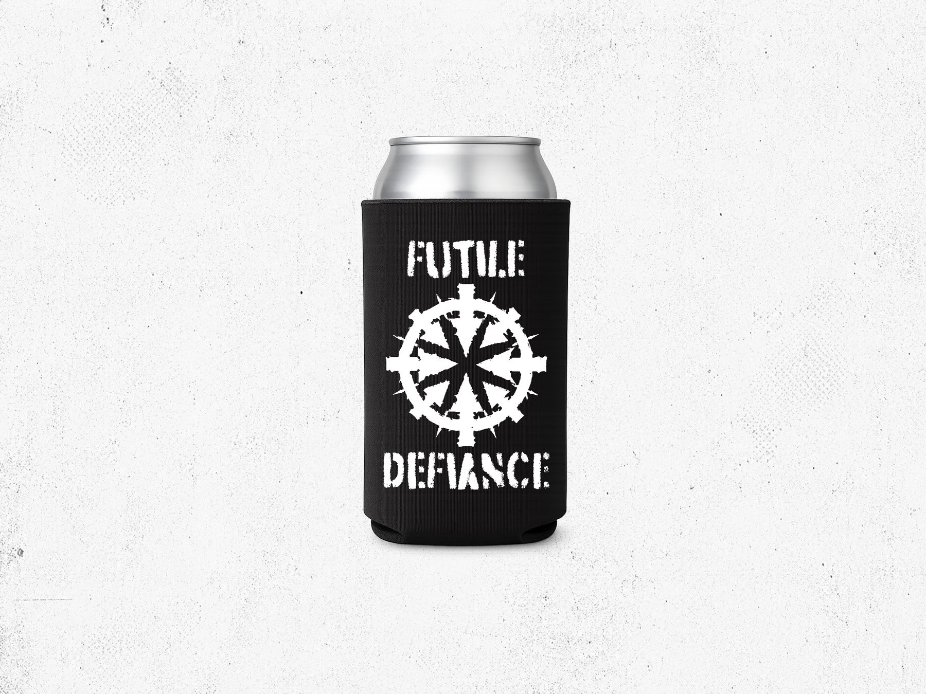 Futile Defiance | Spray Paint Can Cooler