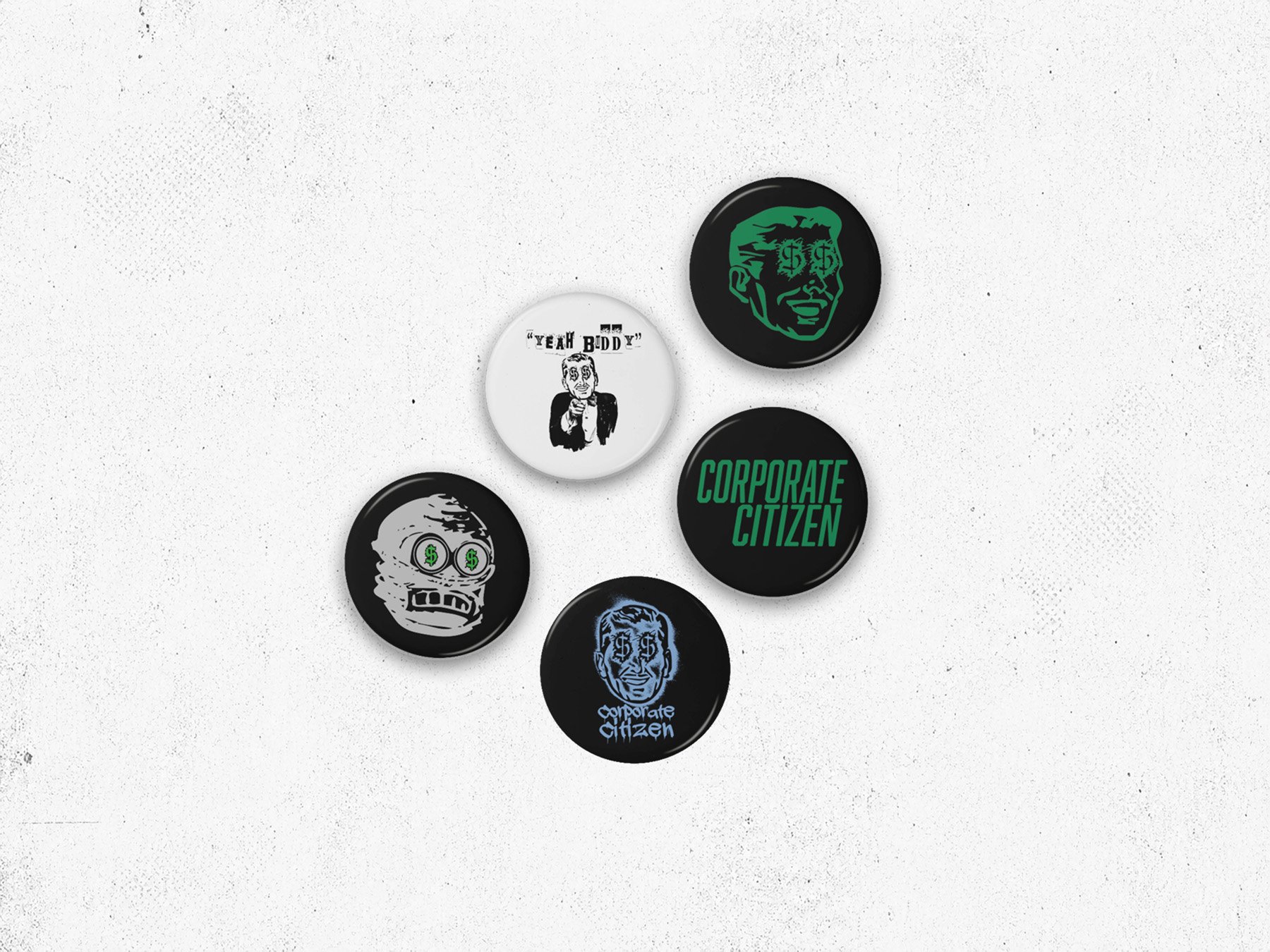 Corporate Citizen | Pin 5 Pack