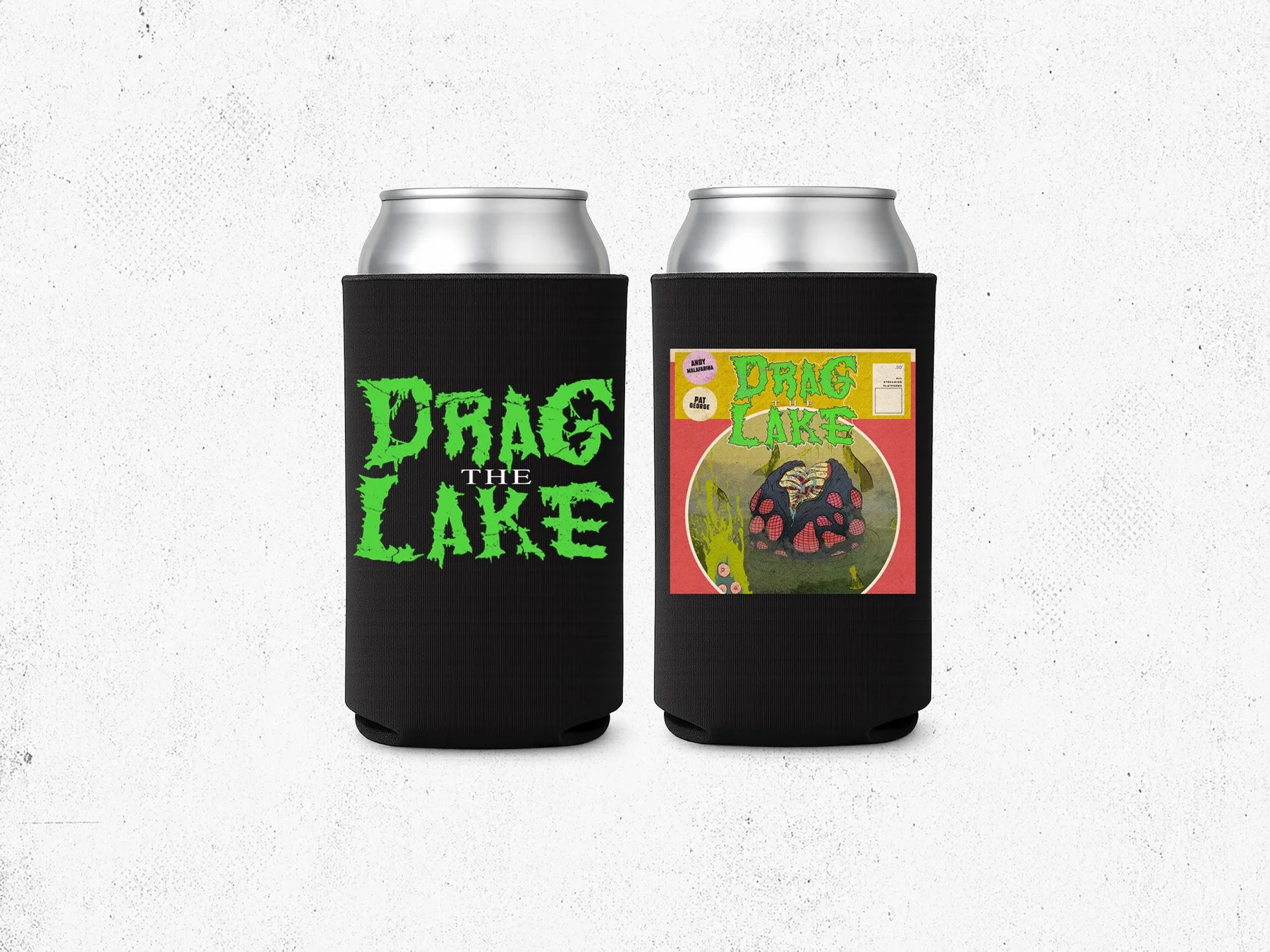 Drag The Lake | Logo Can Cooler