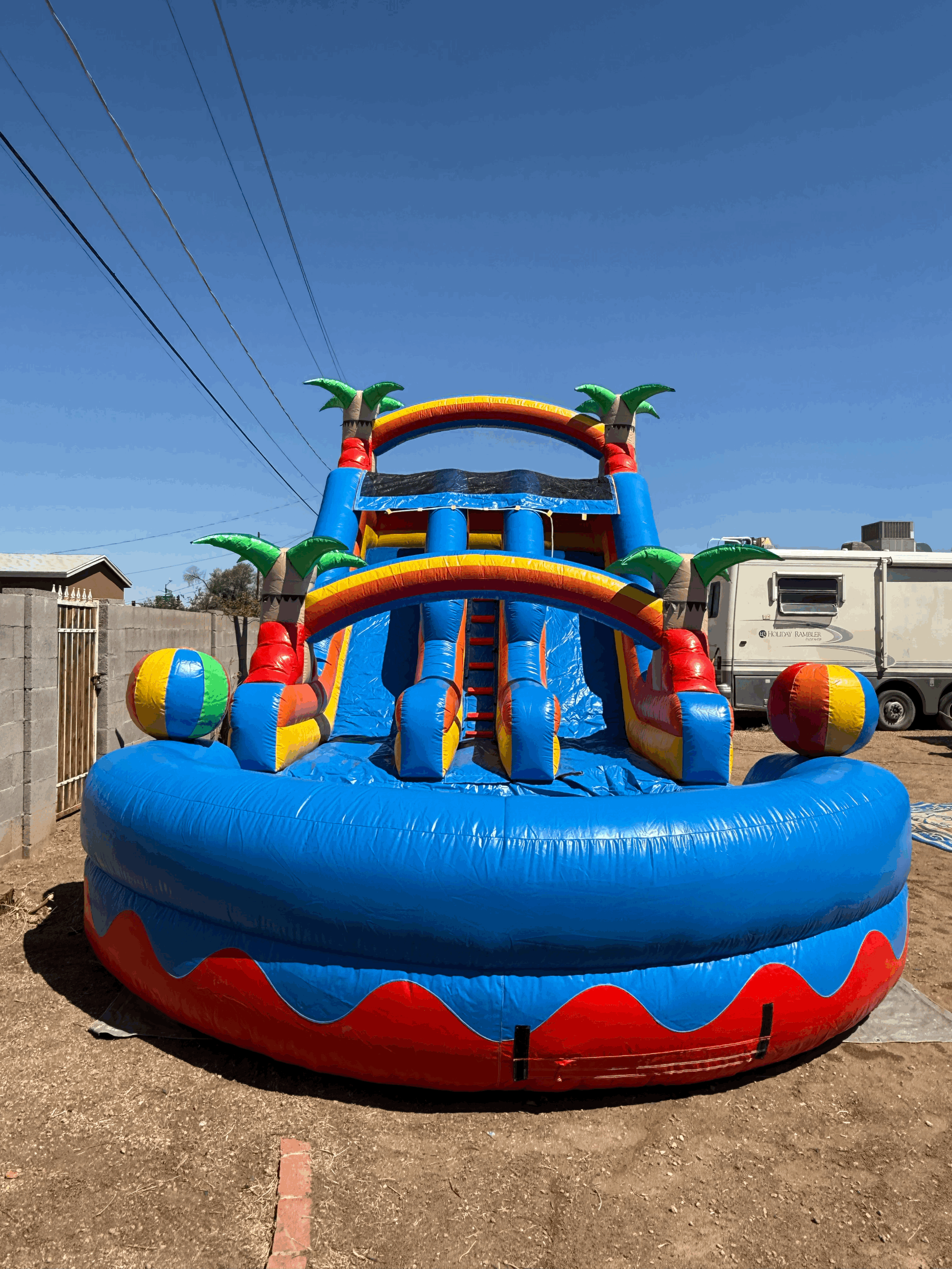 Oasis Waterslide (Double slide)