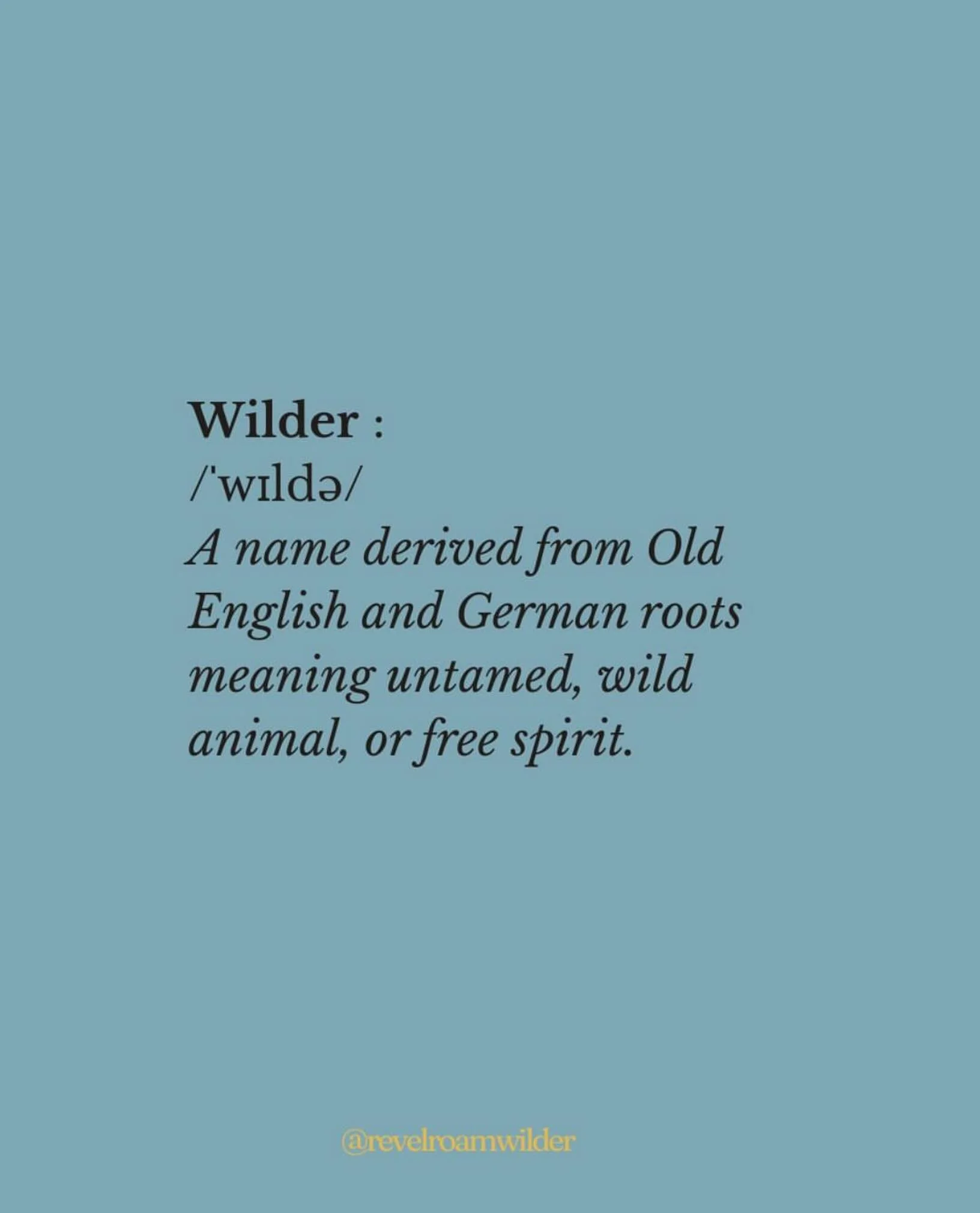 Wilder &mdash; adjective. More untamed, more unexpected.

For us: The guide who took the long way on purpose. The trail nobody warned you about. The retreat you signed up for expecting yoga and got something you&rsquo;re still trying to explain to pe