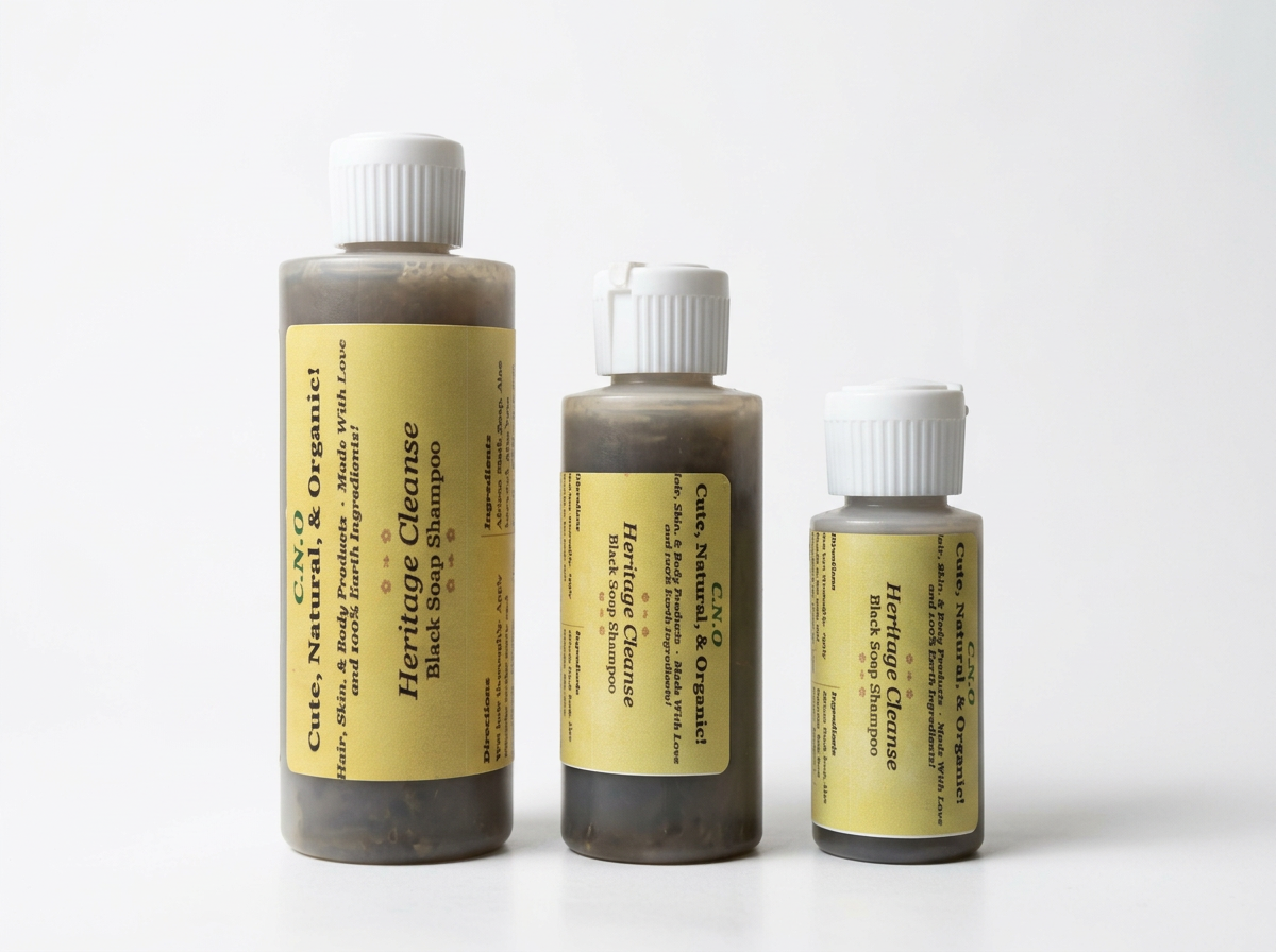 Heritage Cleanse Black Soap Shampoo