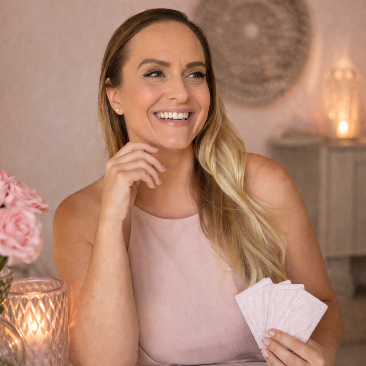 Eve Love, intuitive love tarot reader and founder of The Love Shoppe