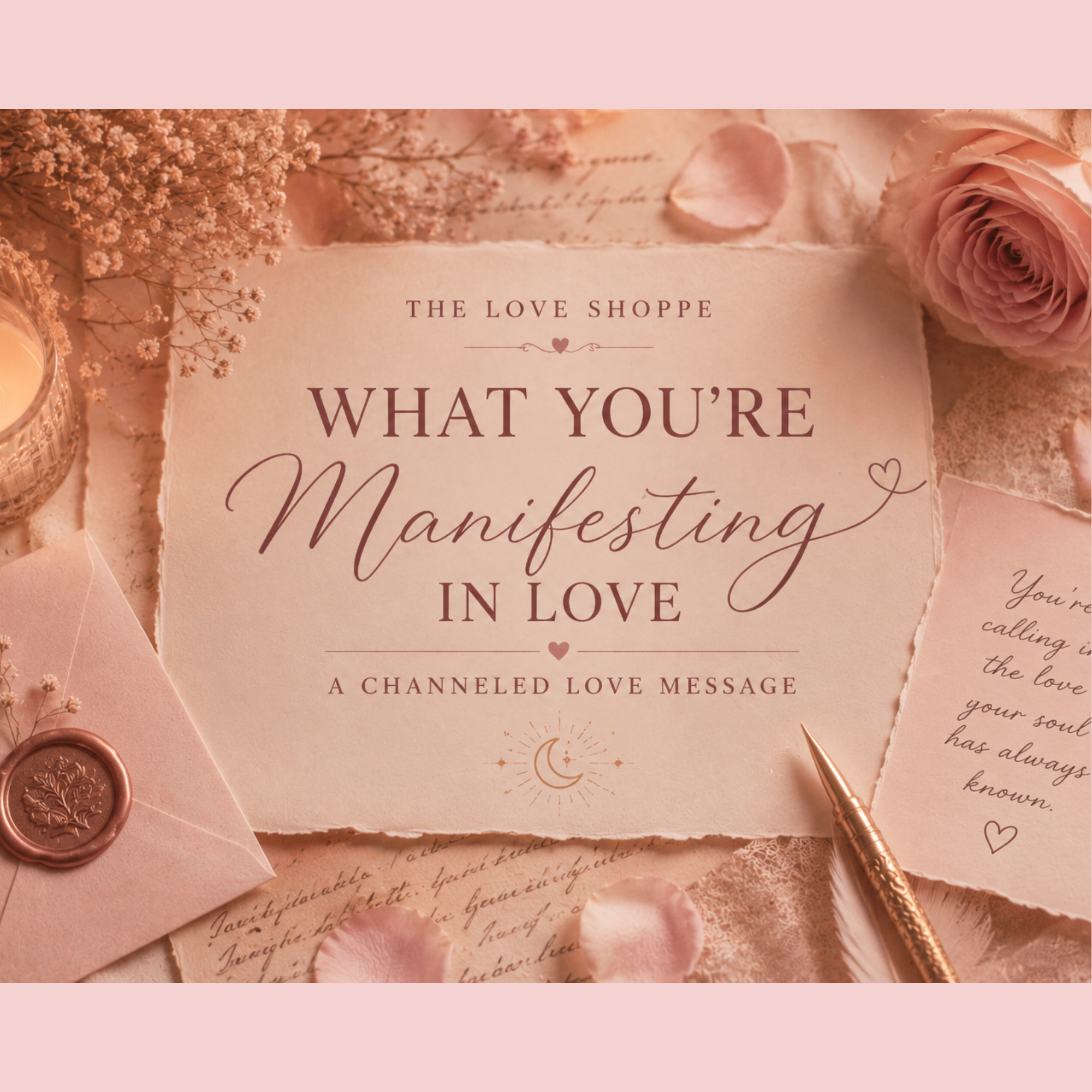 What You're Manifesting in Love