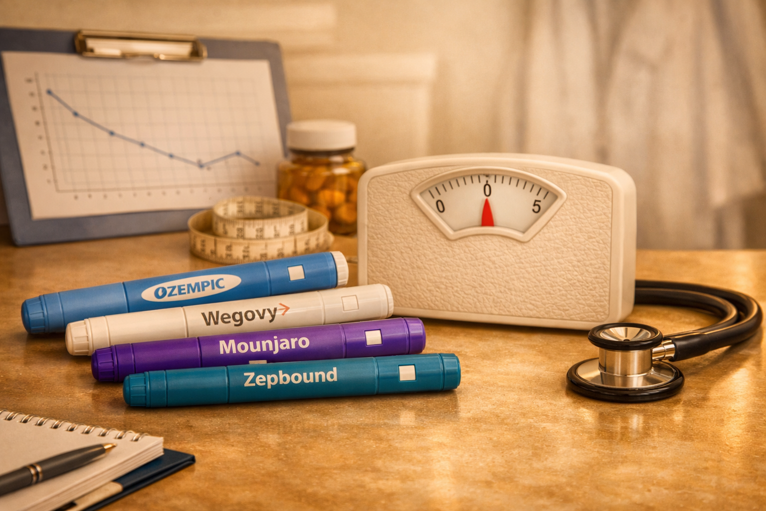 Hoeveel val je af met GLP-1-medicatie zoals Ozempic, Wegovy, Mounjaro en Zepbound?