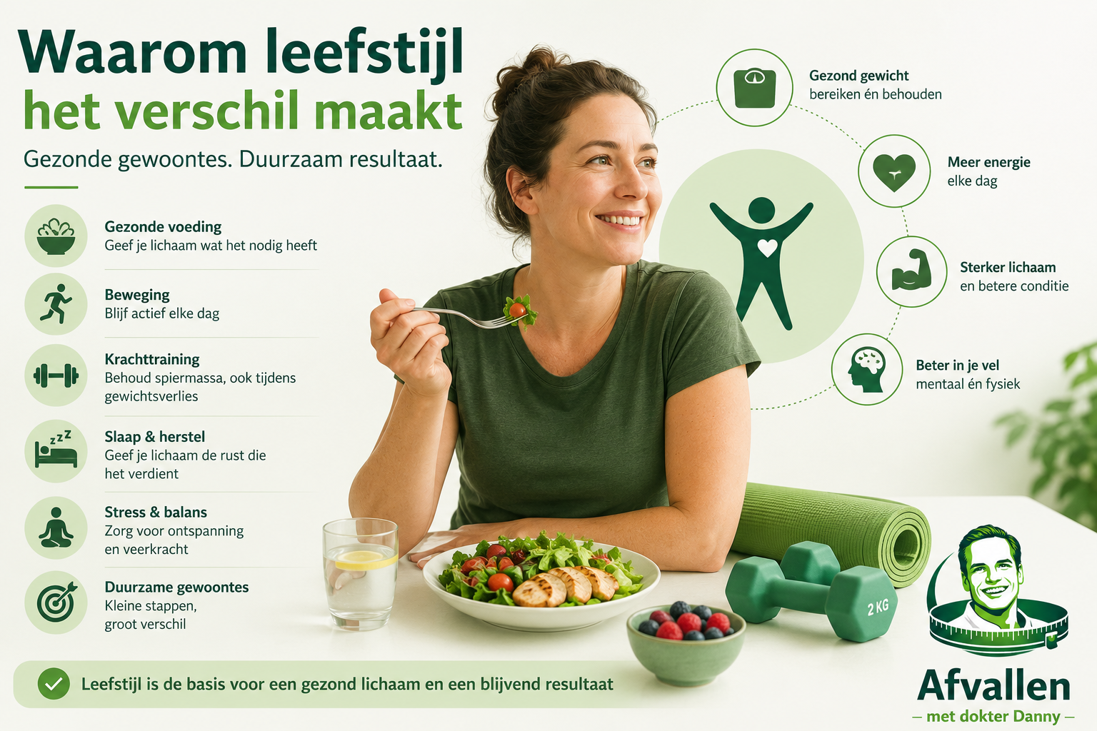 Waarom leefstijl het verschil maakt bij afvallen