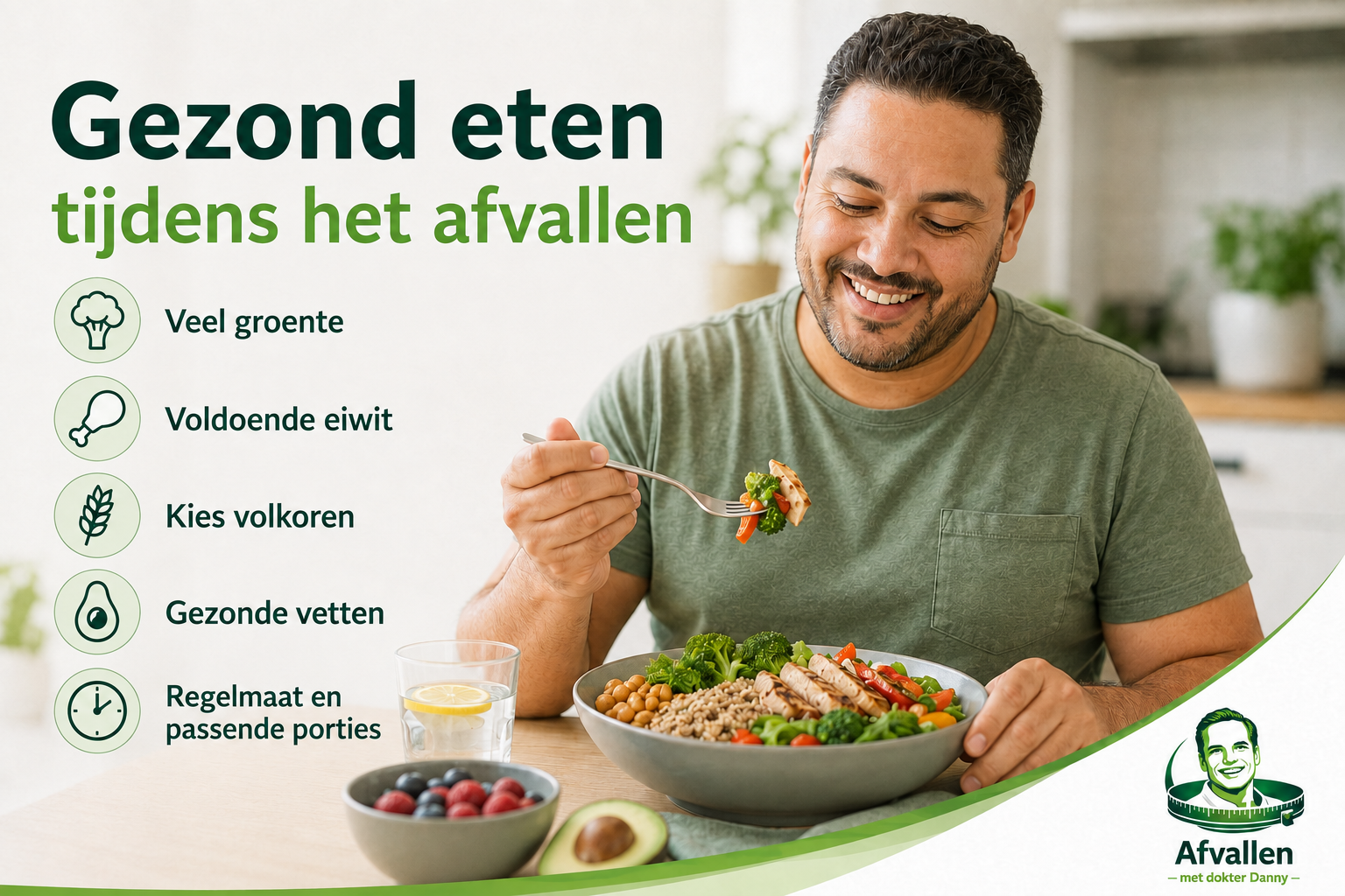 Gezond eten tijdens het afvallen: wat werkt in de praktijk?
