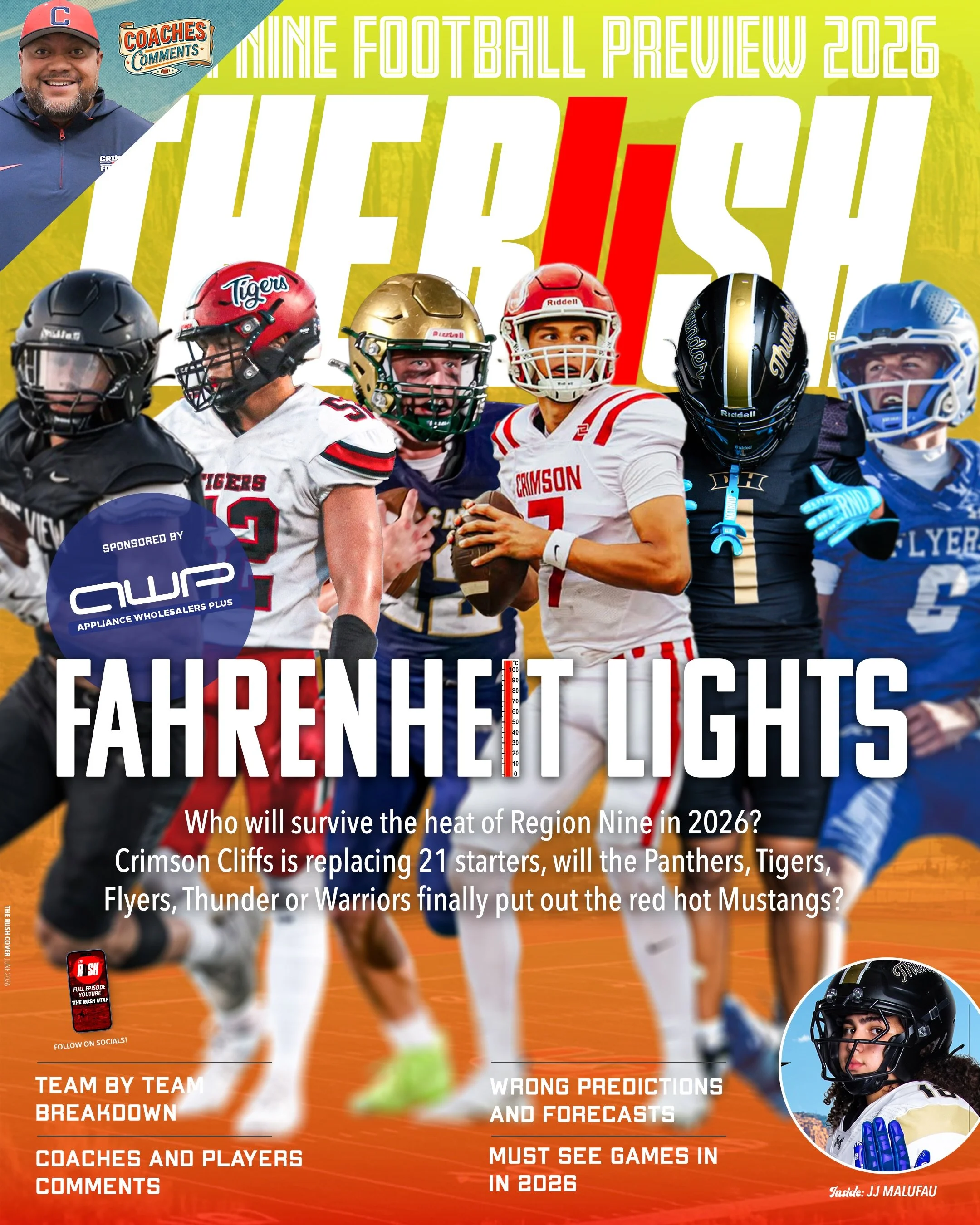 THE RUSH MAGAZINE - Region 9 Preview 🔥

#therush #utah #highschool #football #preseason