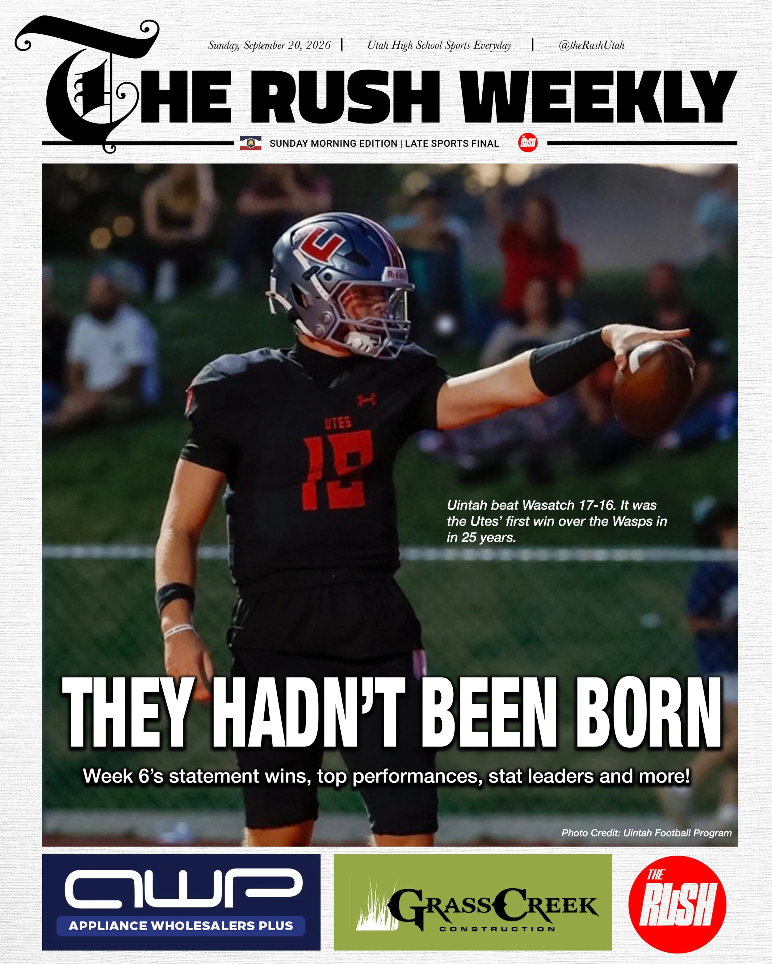 The Rush Weekly | Week 6

#therush #utah #highschool #football #highlights