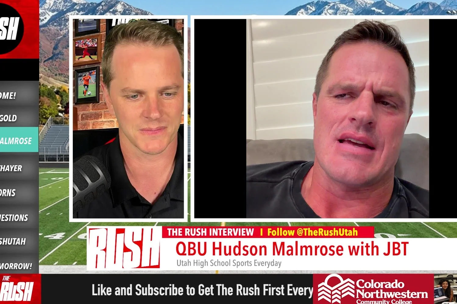 ‘Twitchy’: Judd Thompson Breaks Down Bountiful QB Huddy Malmrose