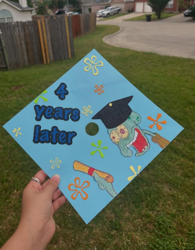 SpongeBob Graduation Cap.