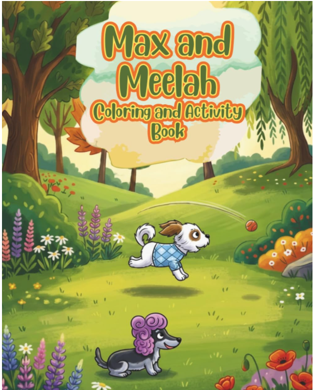 Max and Meelah Coloring and Activity Book