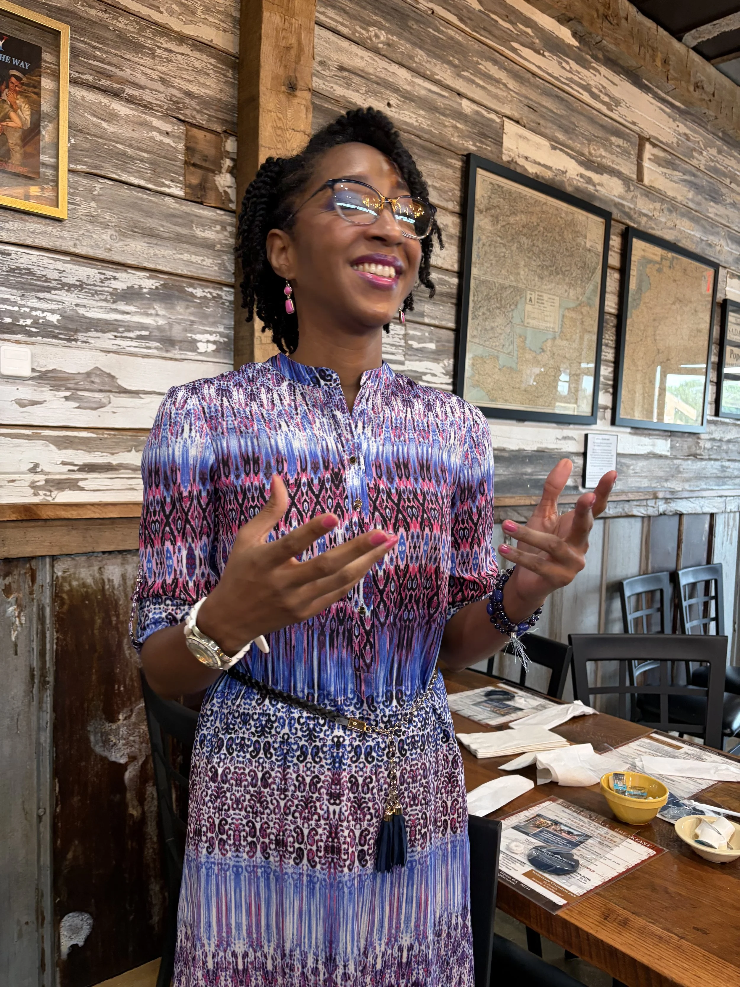 Photo of Meagan Harrison, LCSW – Black ADHD therapist located in Atlanta, GA.